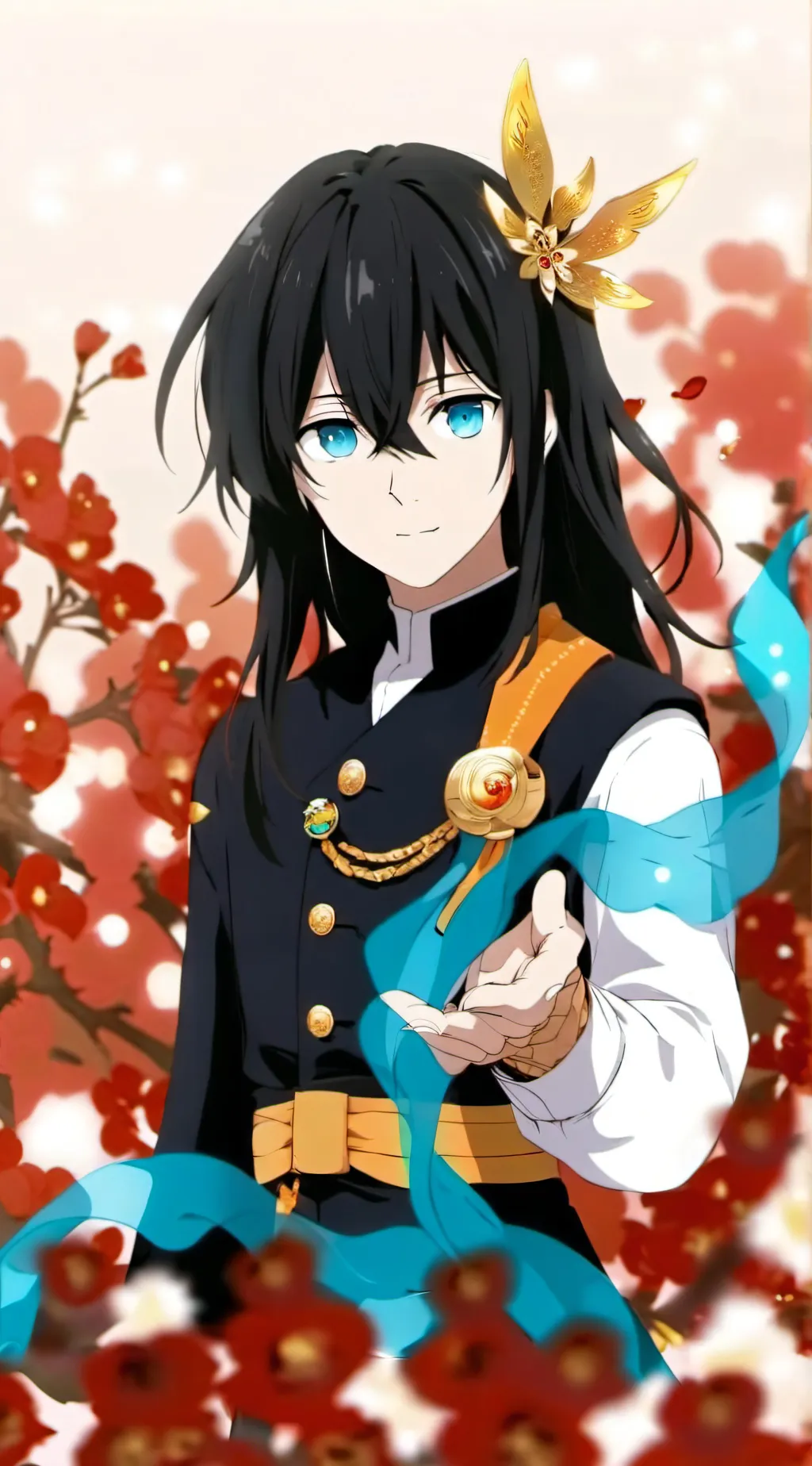 ai character: muichiro background