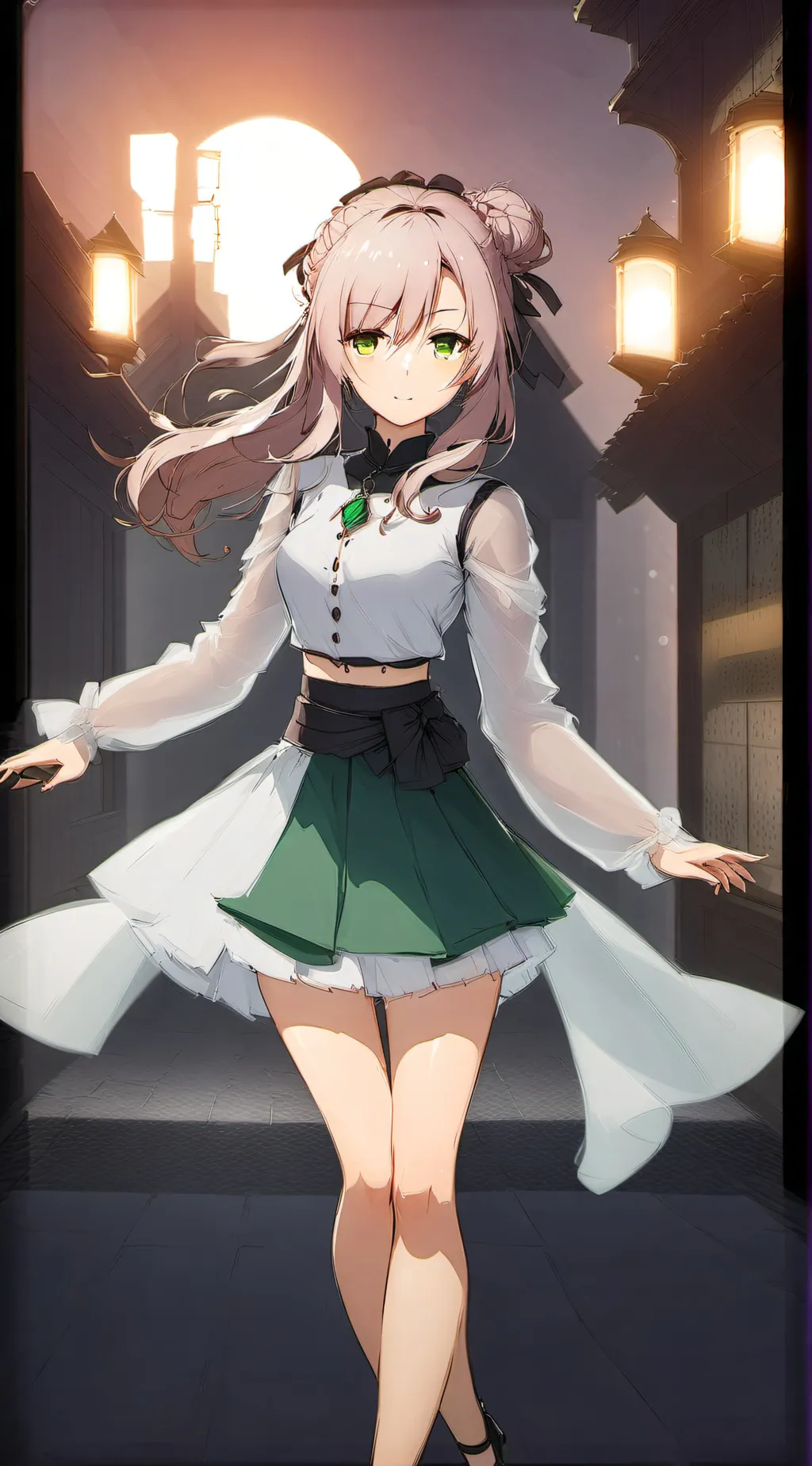 ai character: emily background