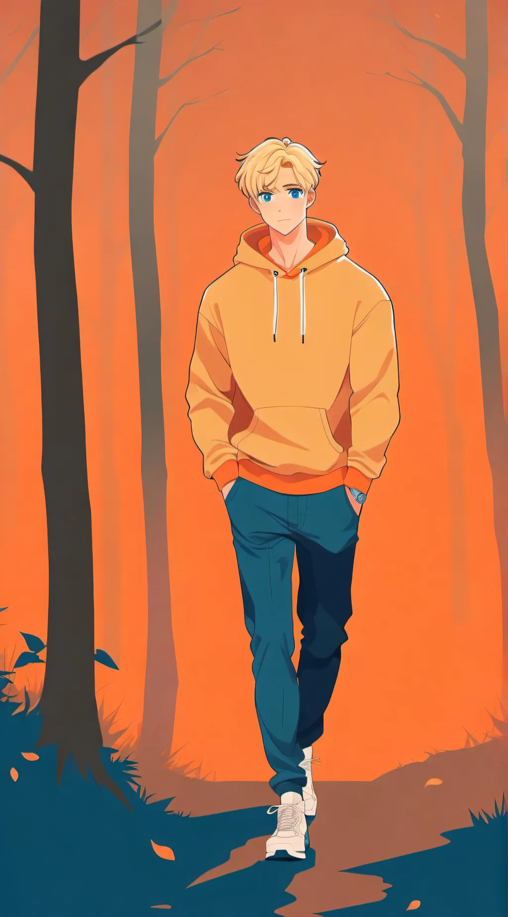 ai character: mha field trip!! background