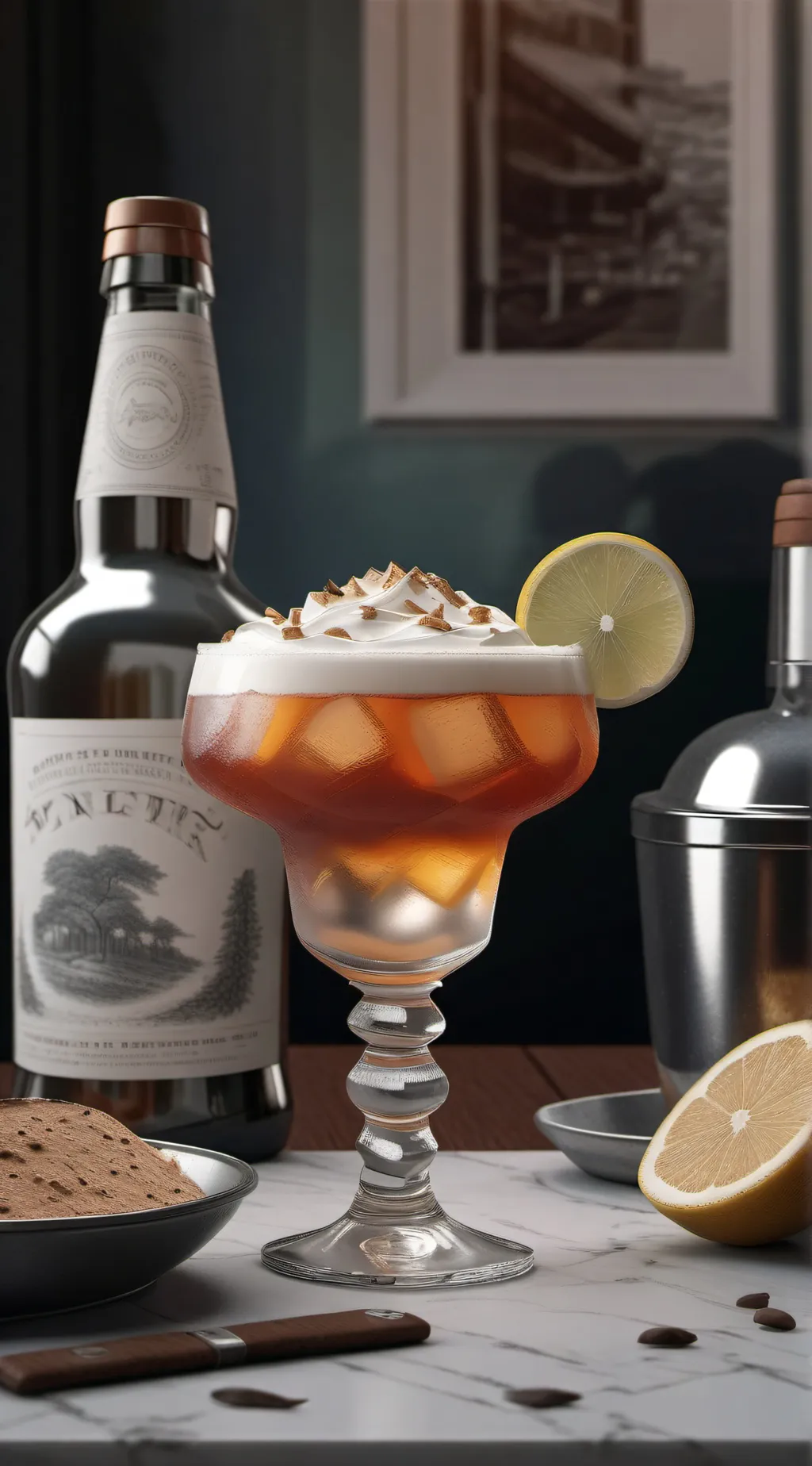 ai character: ell background