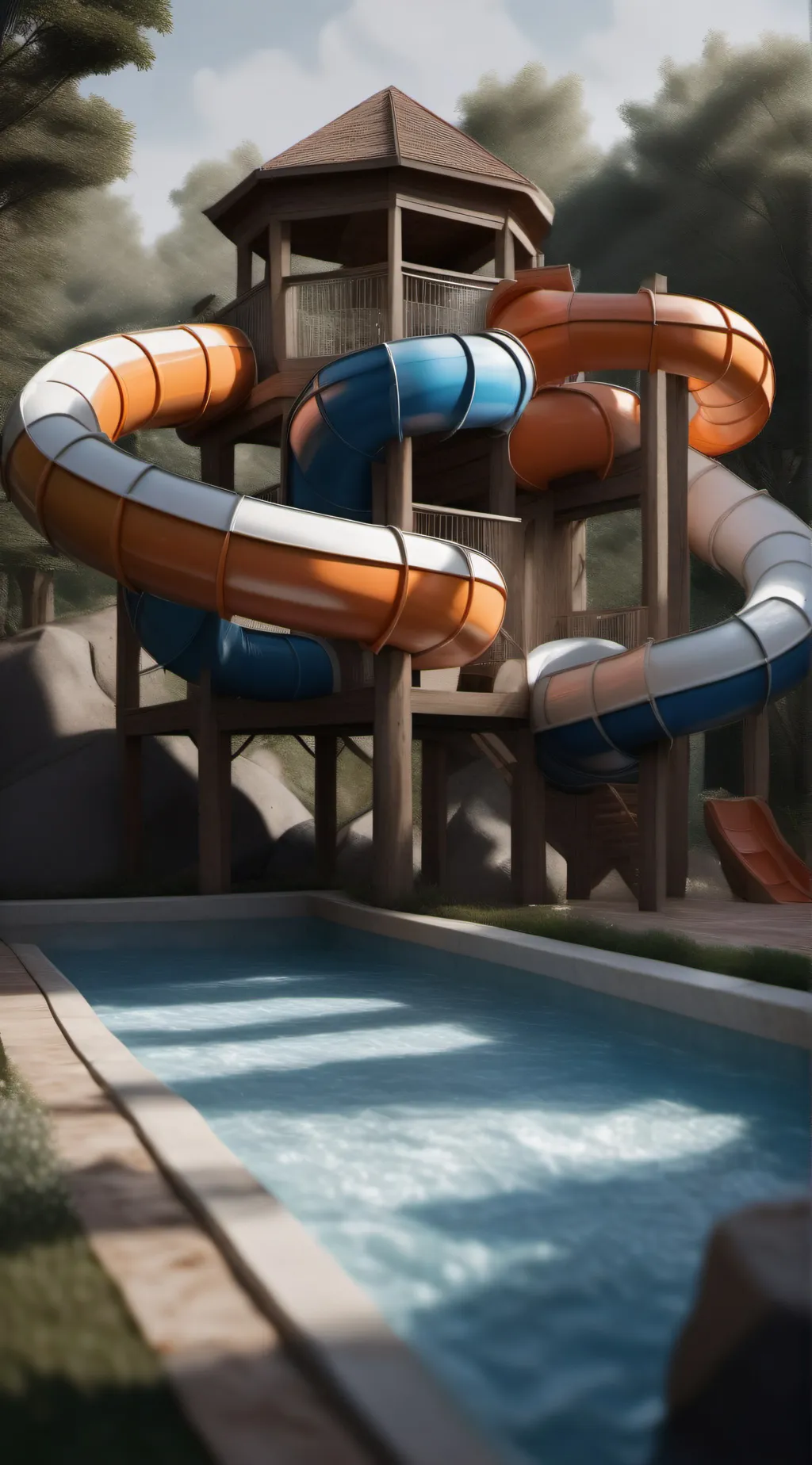 ai character: the endless slide background