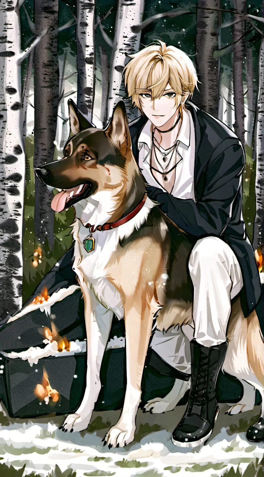 ai character: the weasleys dog background