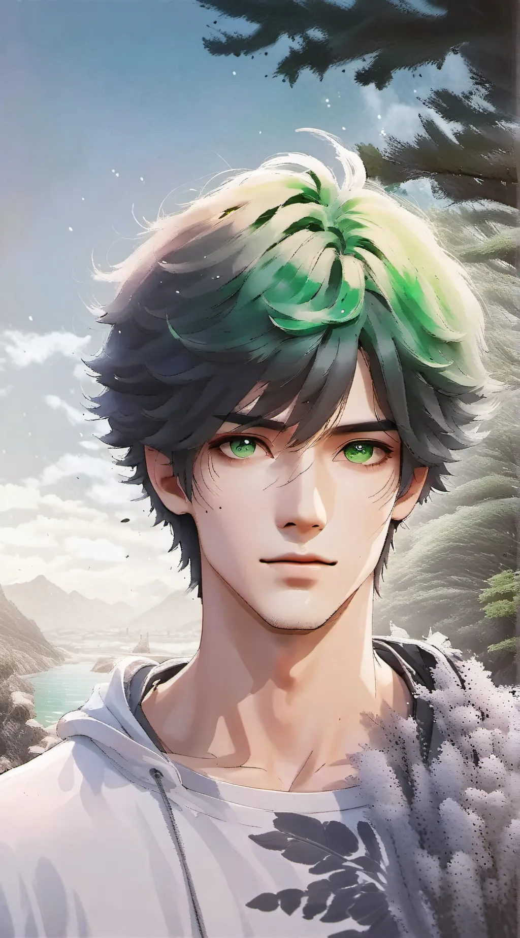 ai character: levi background