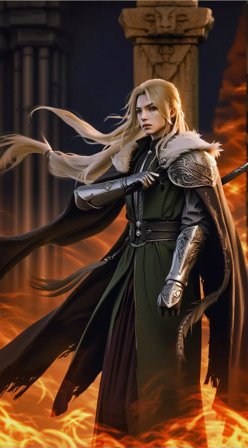 ai character: Nadia background