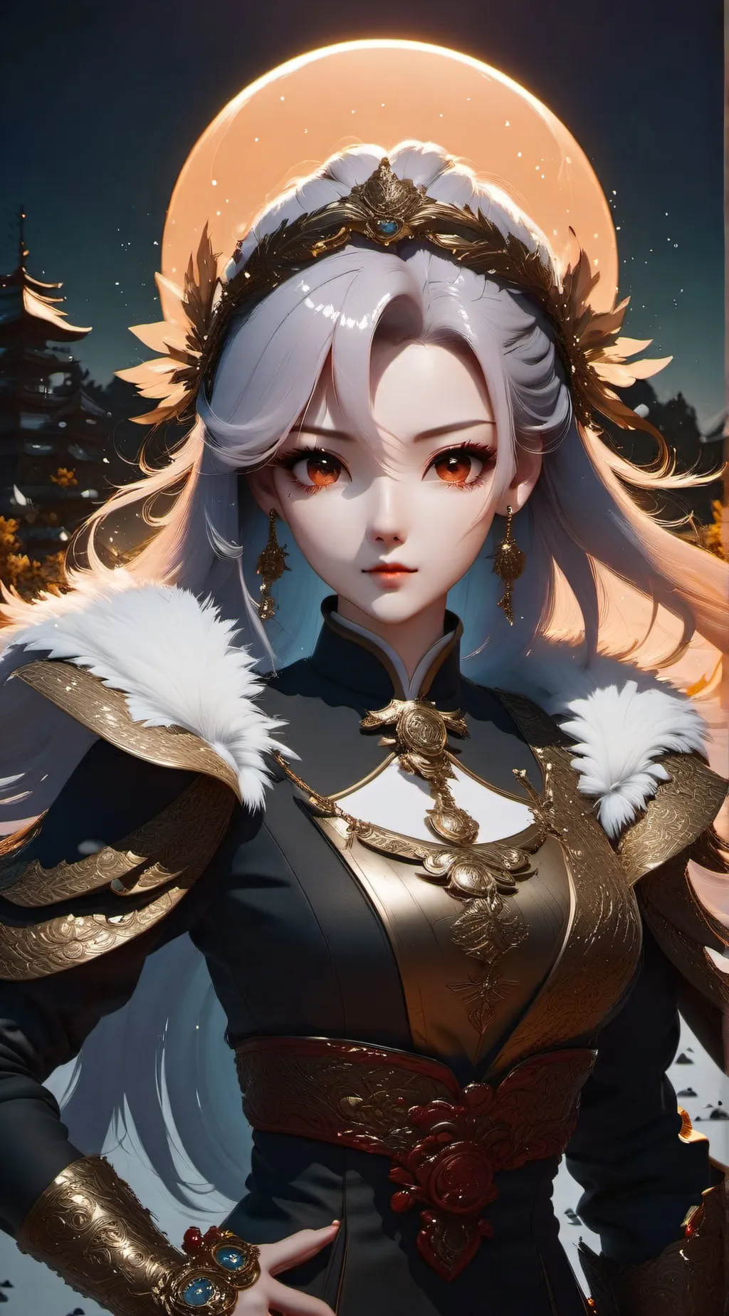 ai character: Serena background