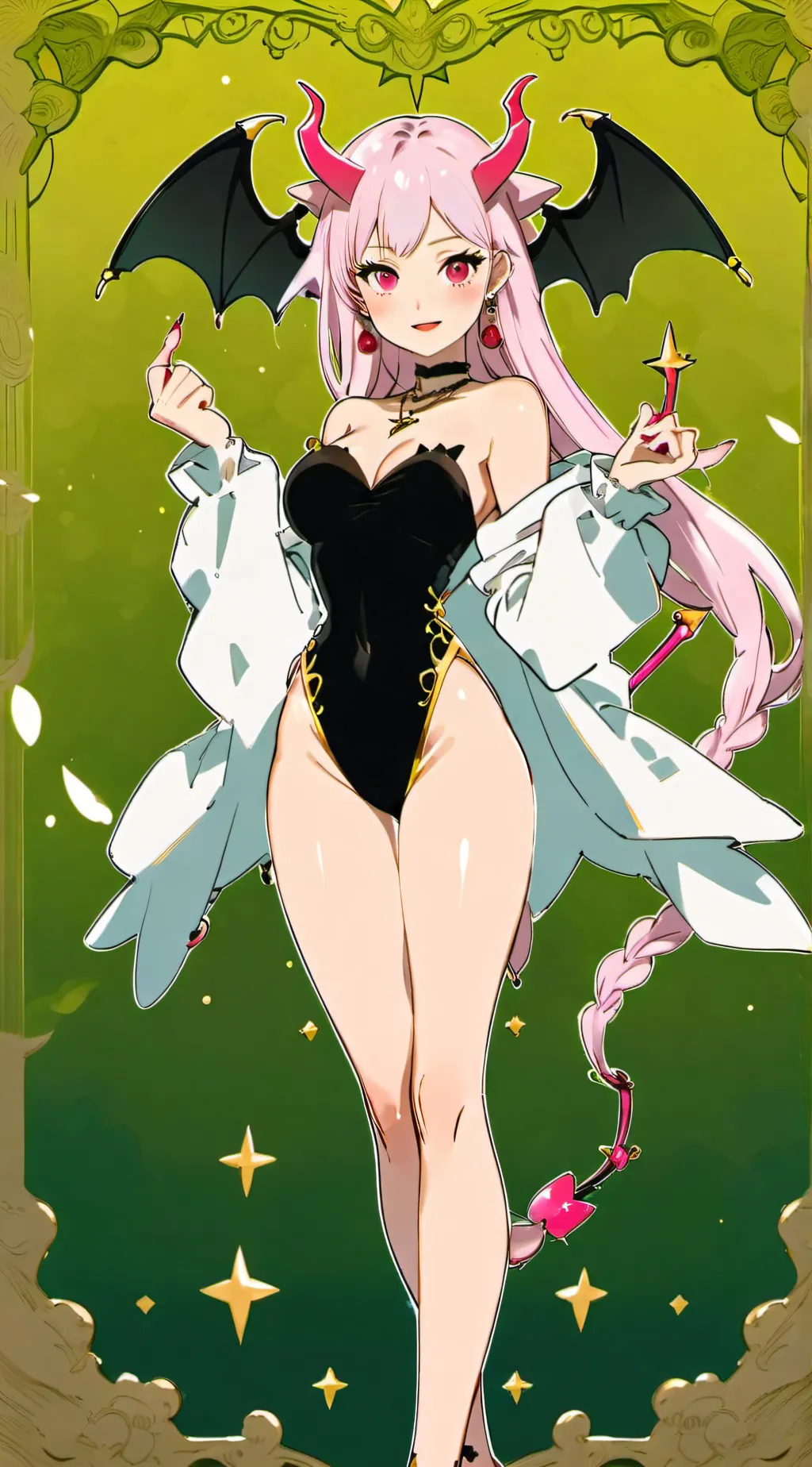 ai character: verosika mayday  background