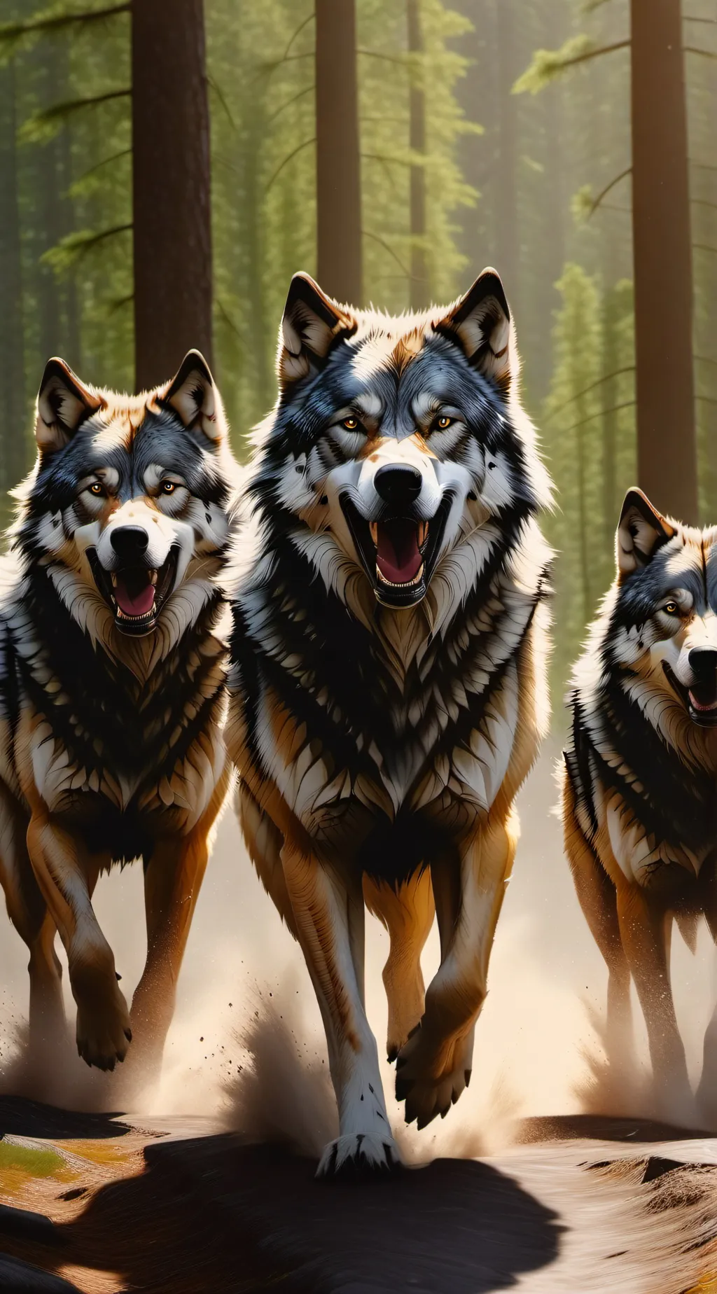 ai character: Wolf Pack background