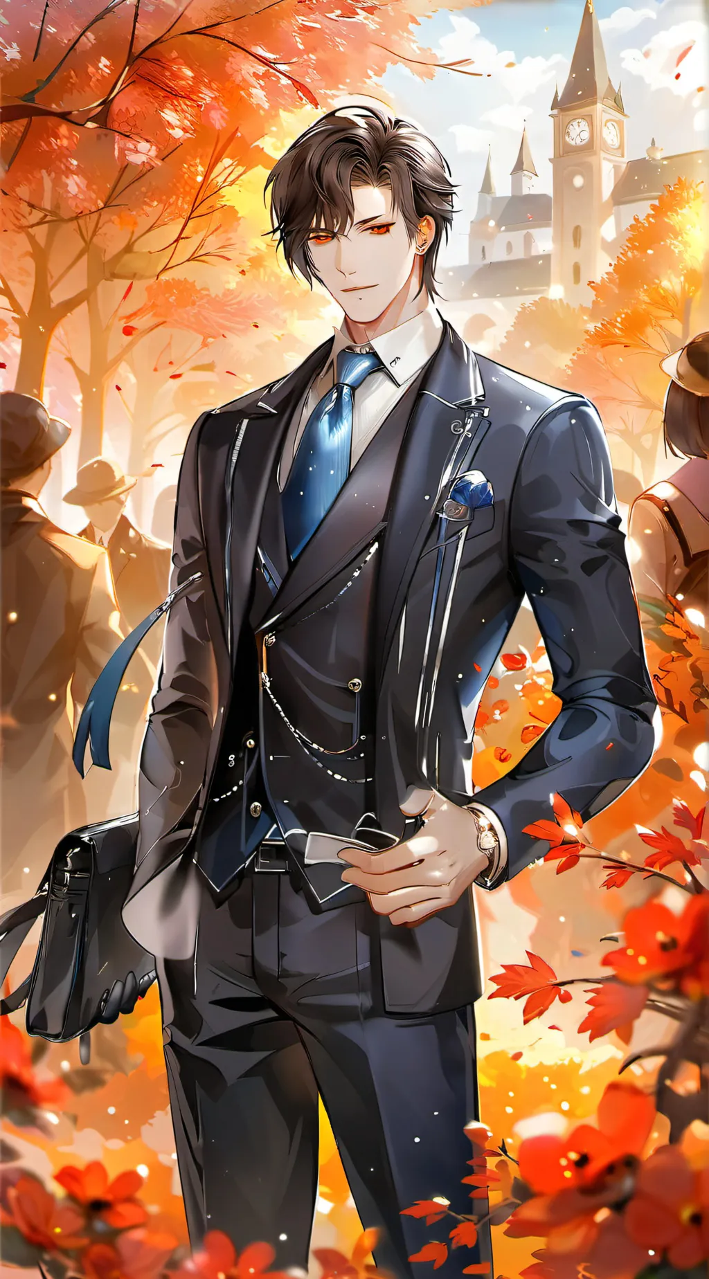 ai character: Alexander  background