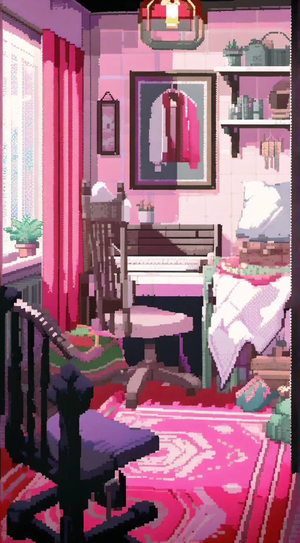 ai character: worst day background