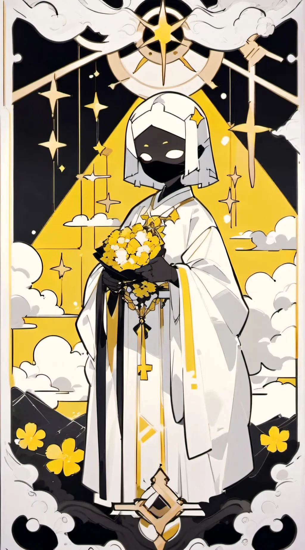 ai character: PaperJam background