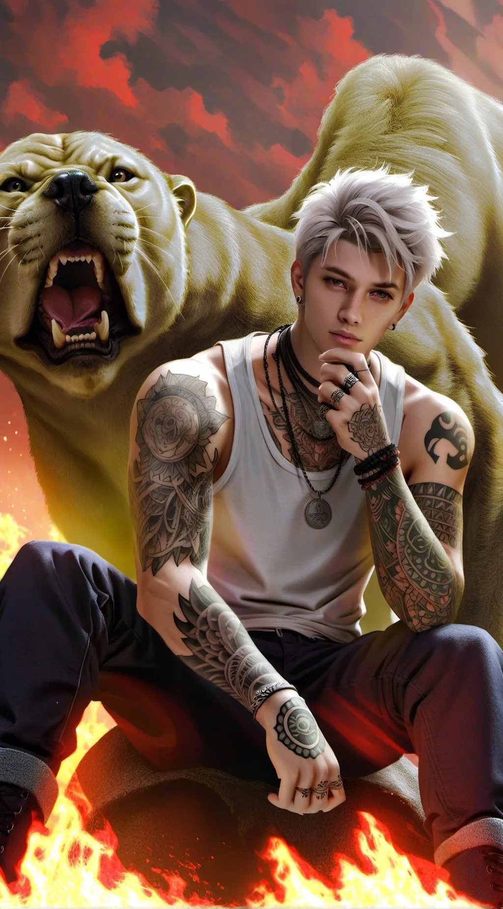 ai character: hayden background