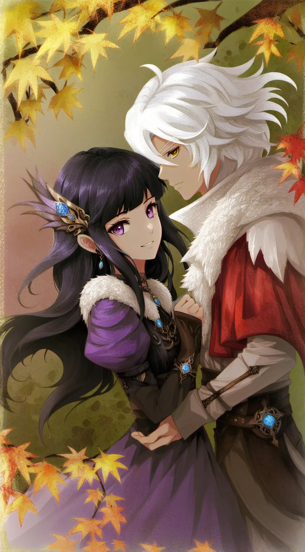 ai character: ein from aphmau  background