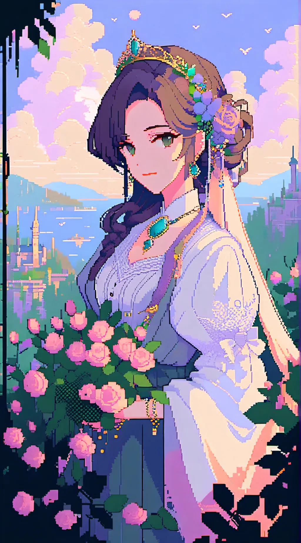 ai character: lilly background