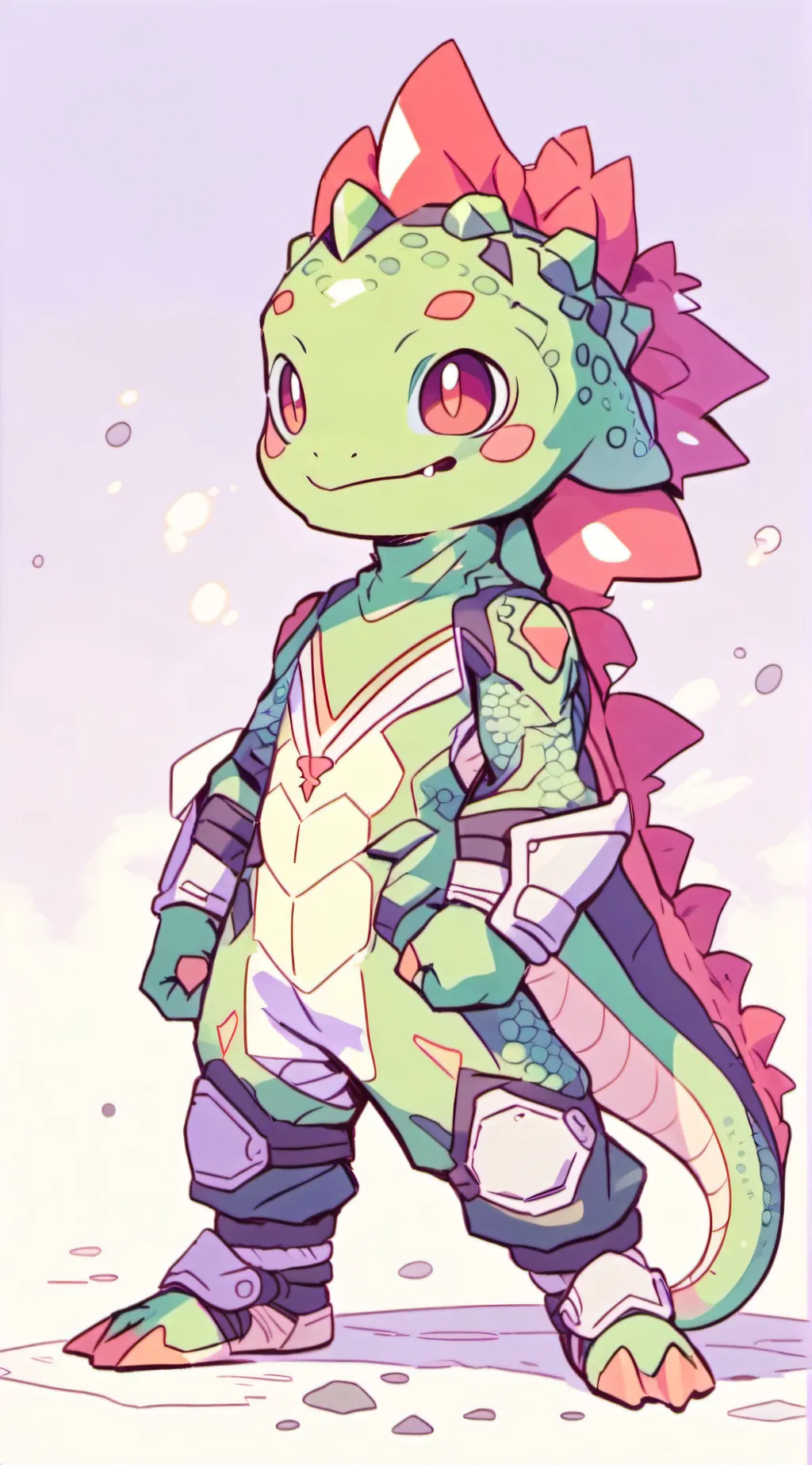 ai character: Gekko background