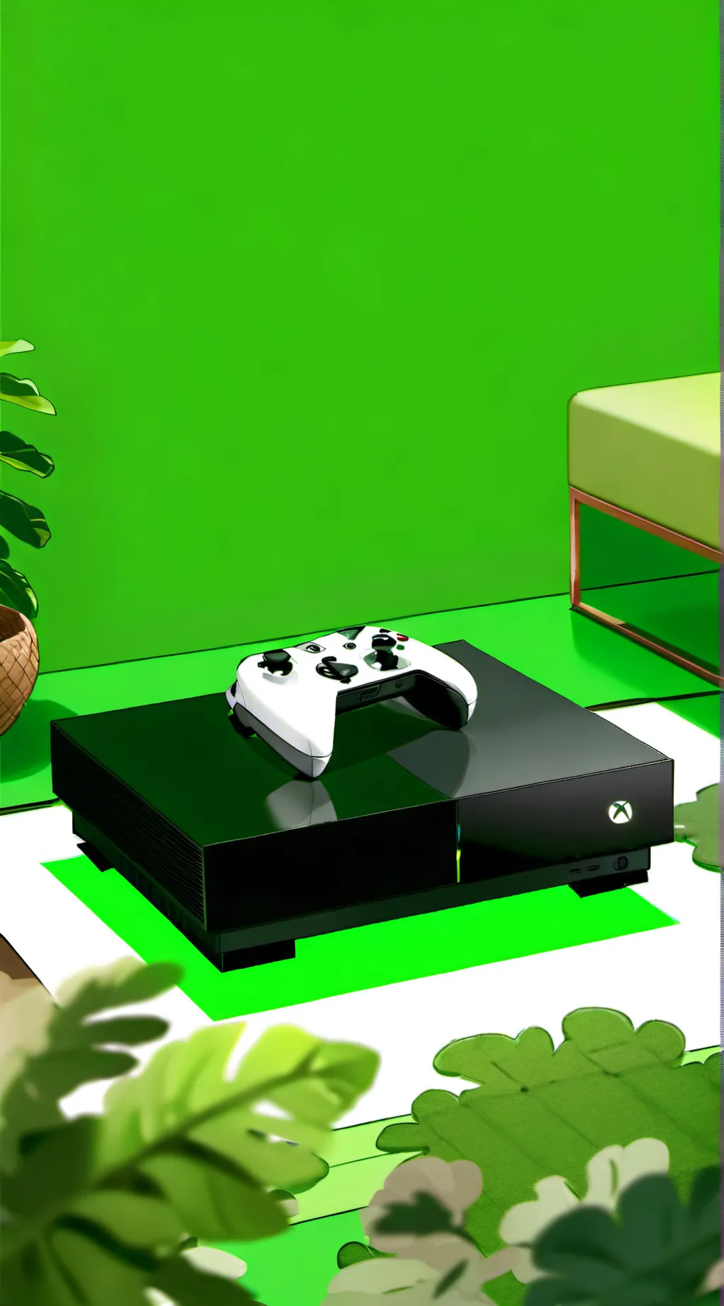 ai character: Xbox background