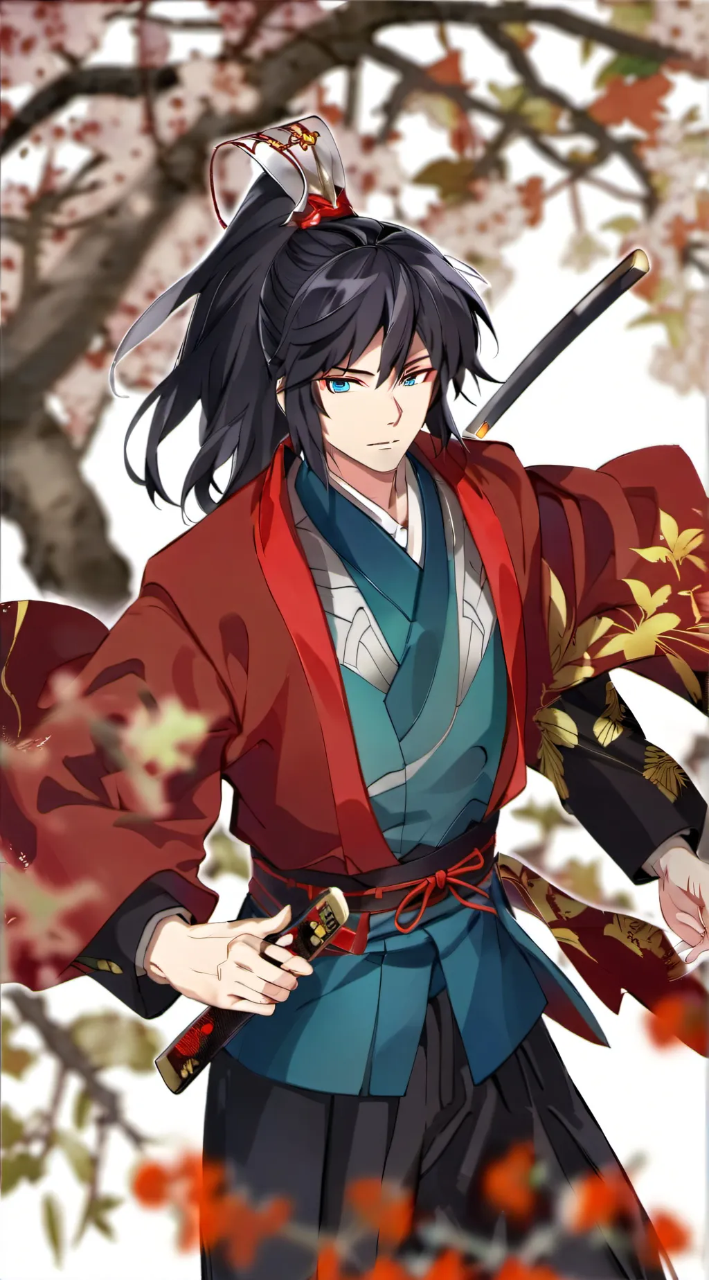 ai character: Tomioka Giyu background