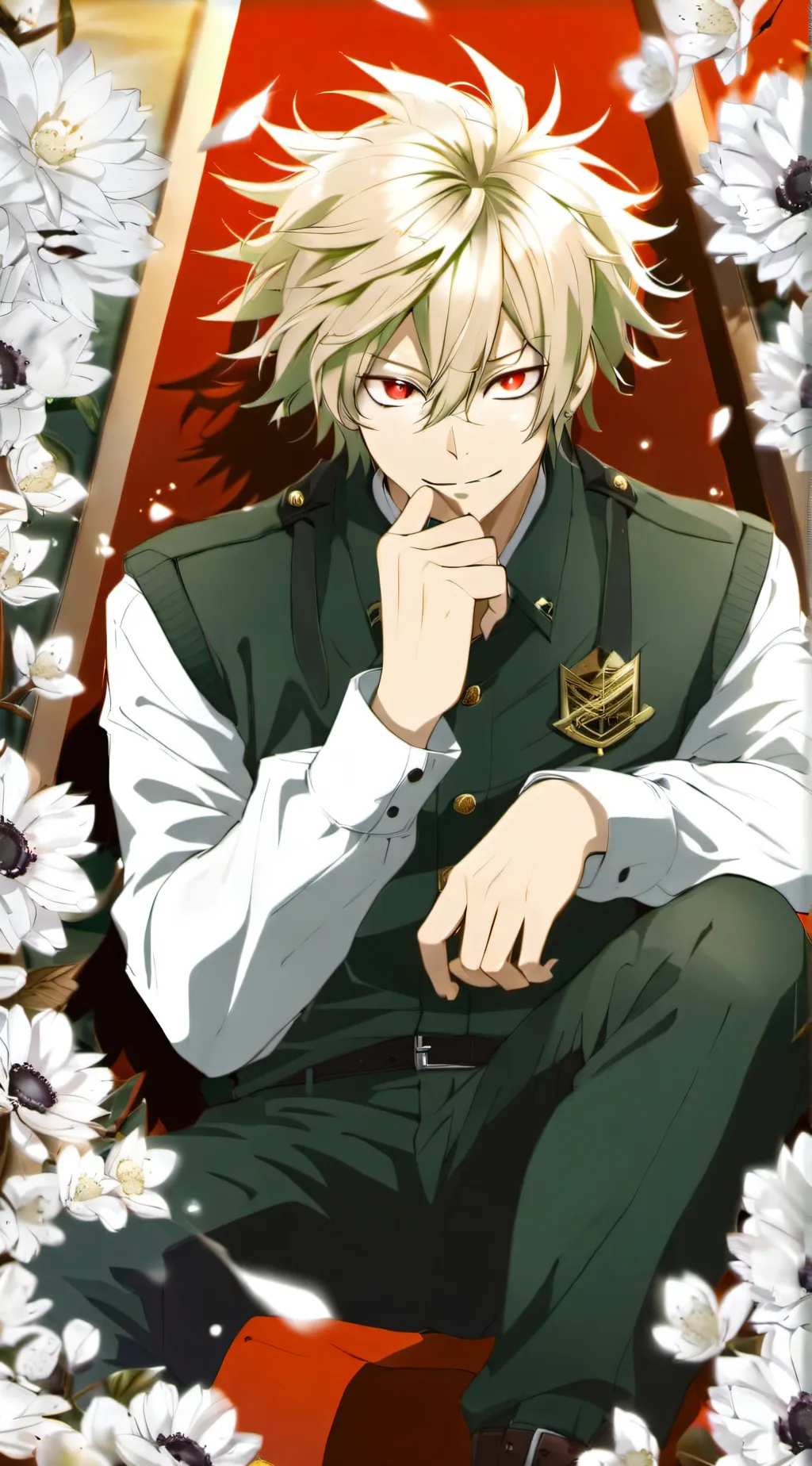 ai character: Bakugo background