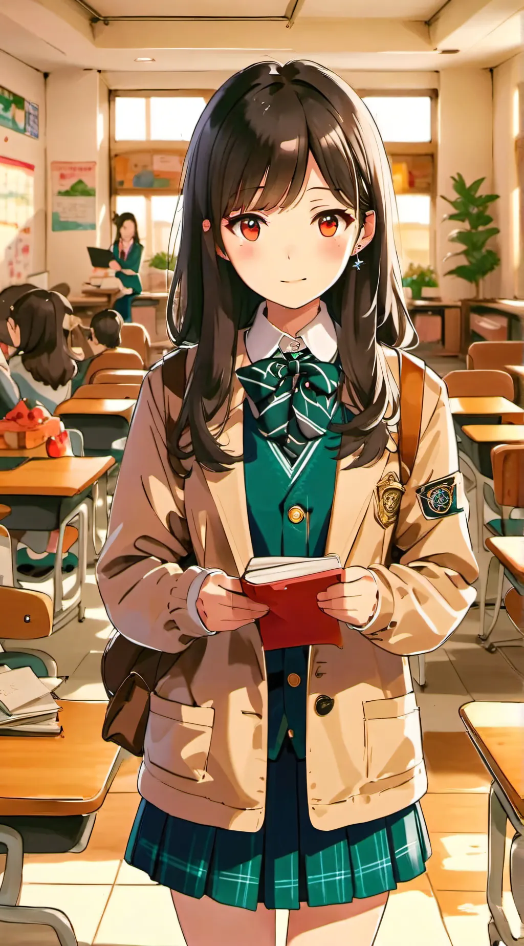 ai character: Hinata background