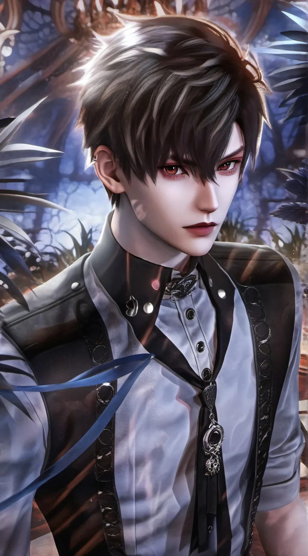 ai character: Silas  background