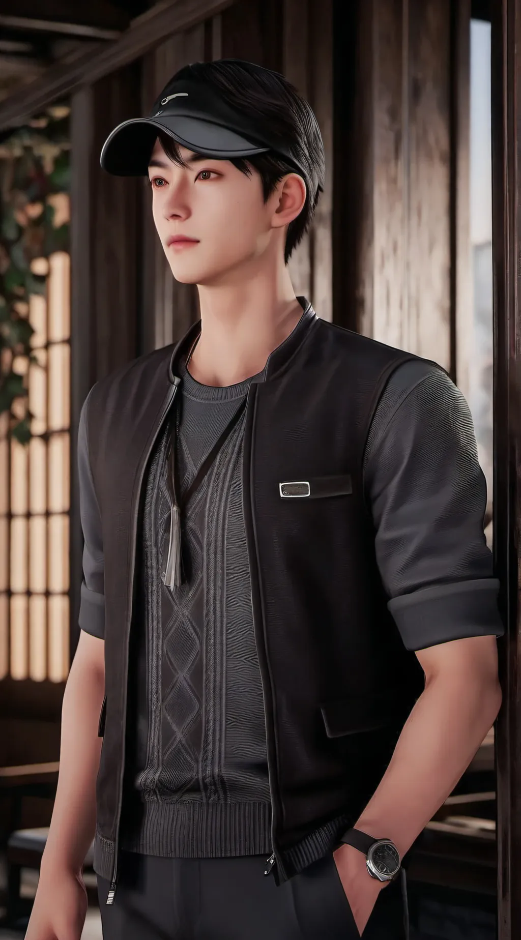 ai character: jungwon background