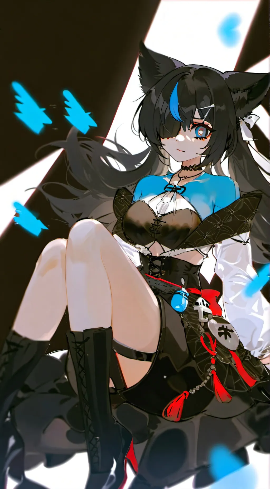 ai character: Miss Harley(FPE) background