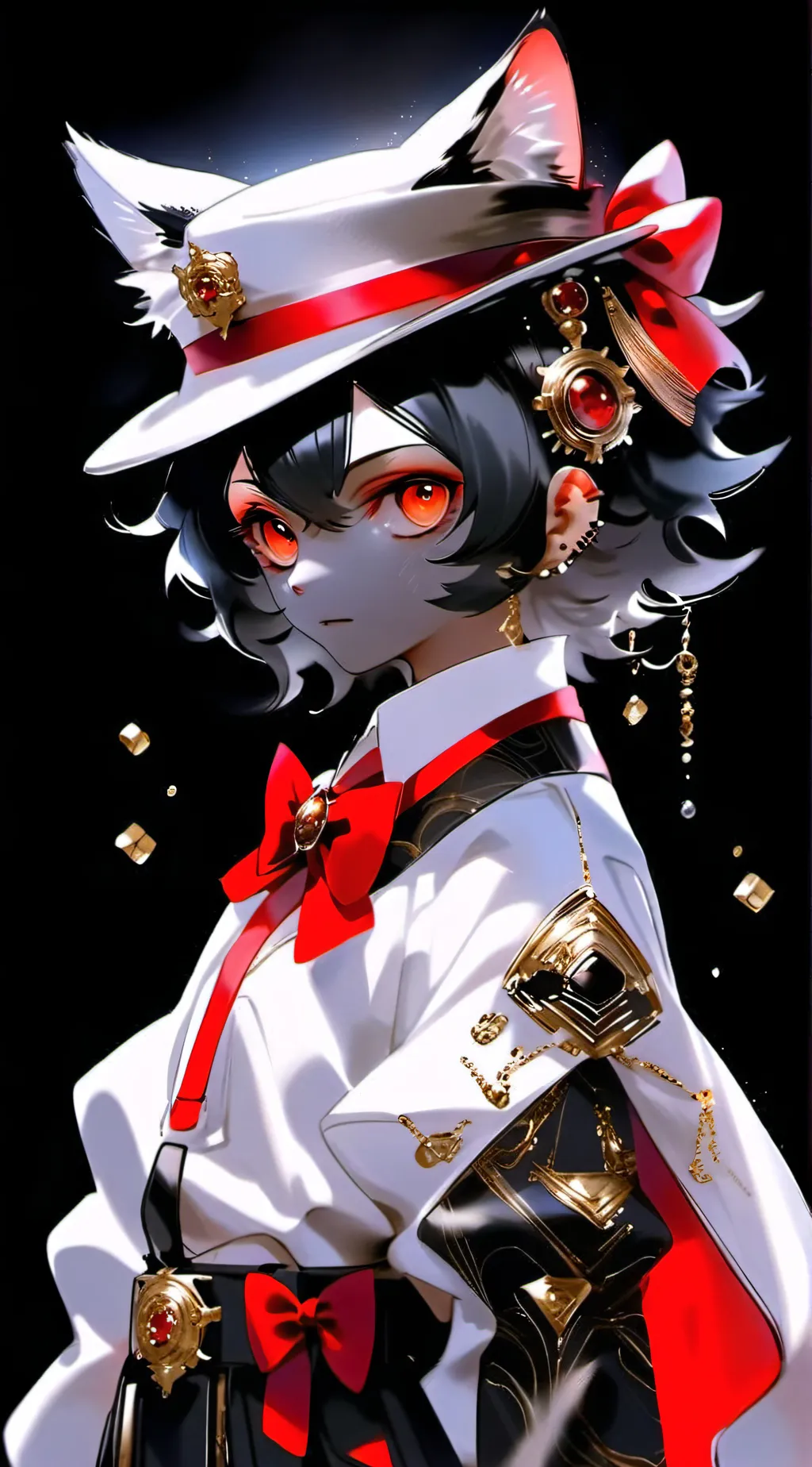 ai character: Lynx background