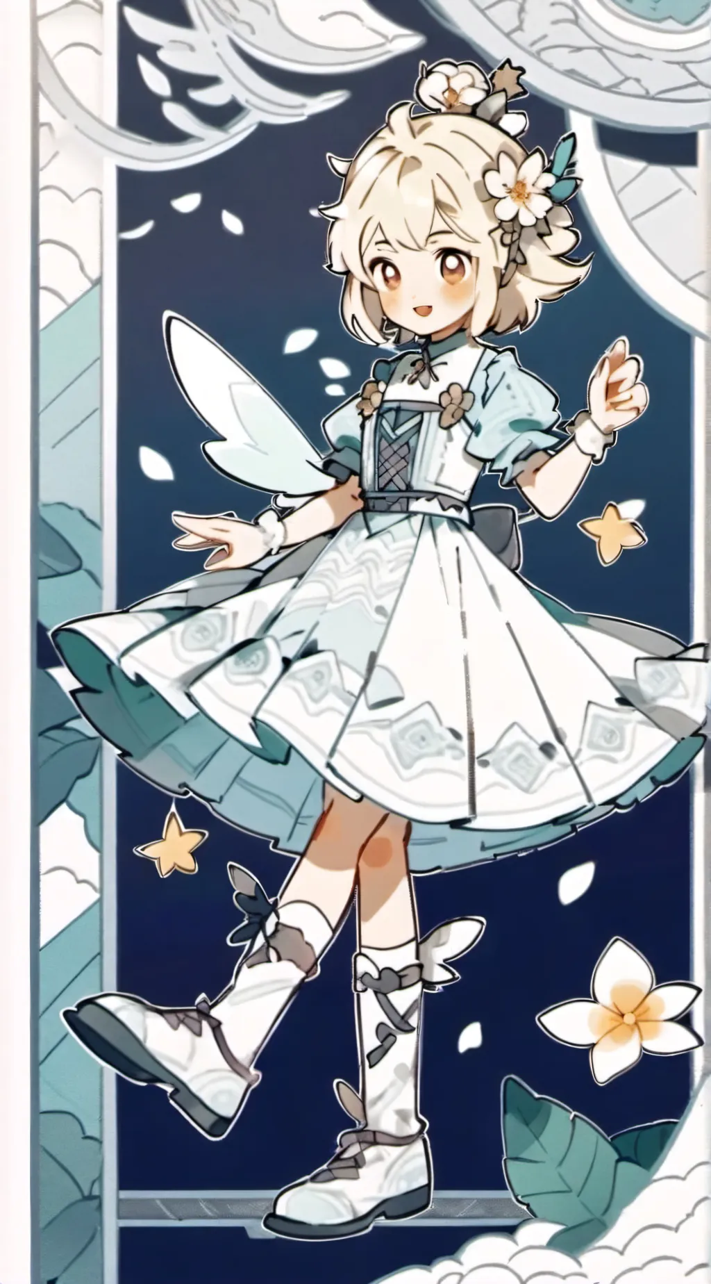 ai character: Hazbin Doctor  background