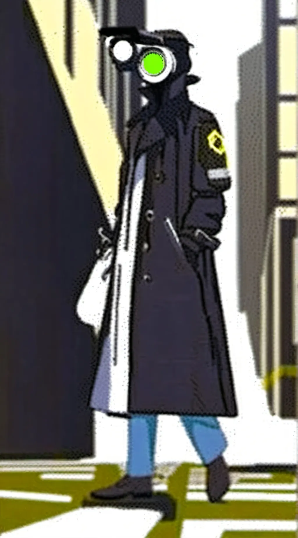 ai character: Camera-woman background