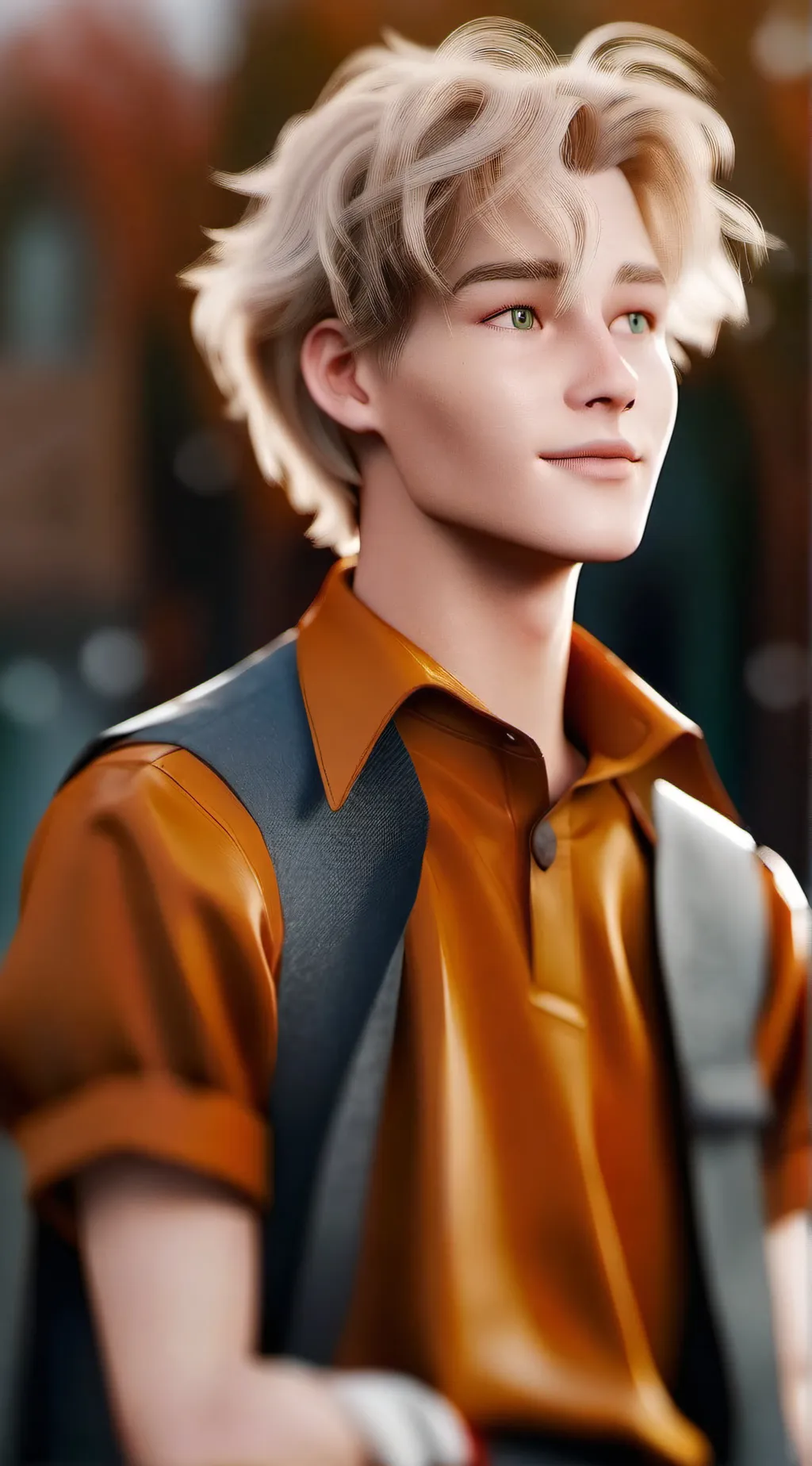 ai character: Lister Bird  background