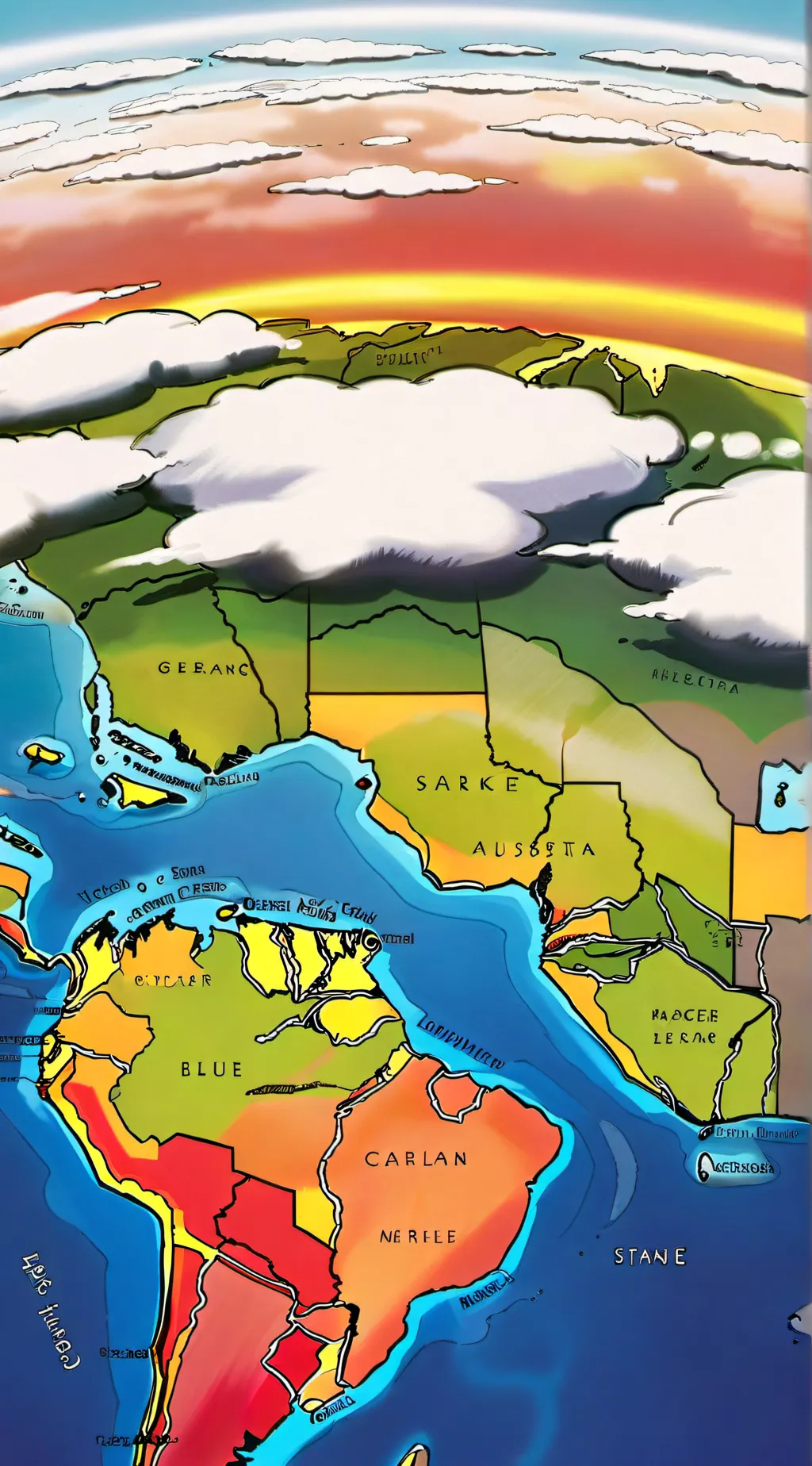 ai character: Solarballs background