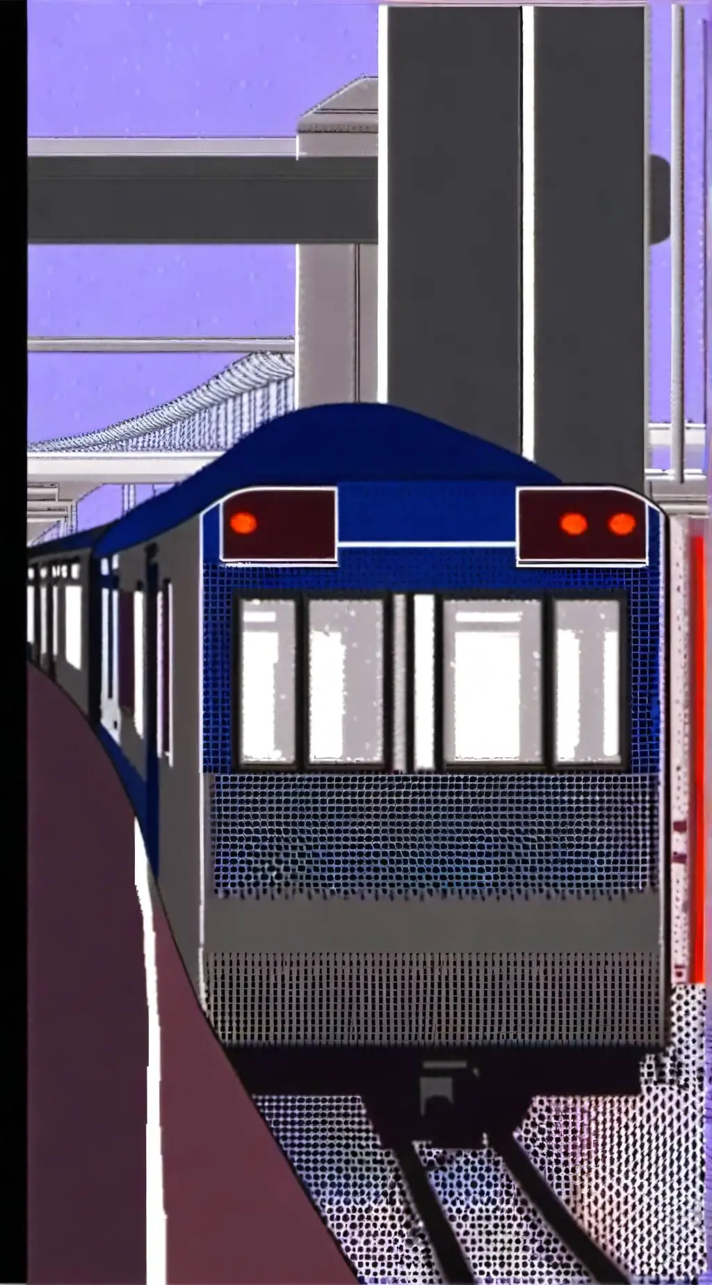 ai character: 電車でD Climax background