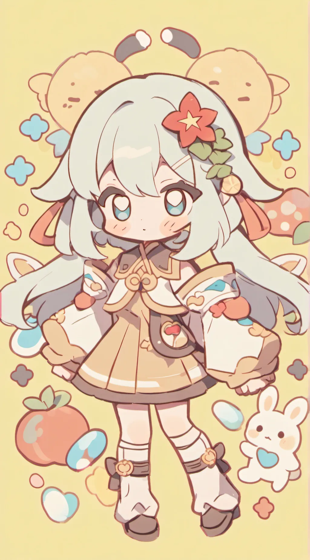 ai character: leaving vidcon mha background