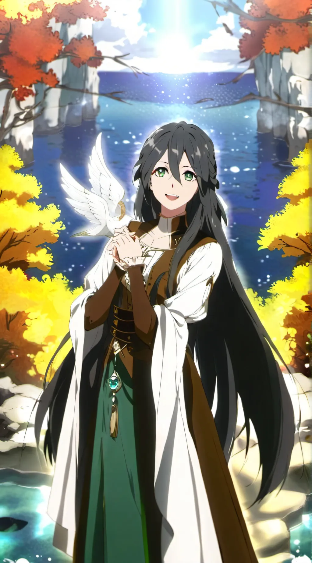 ai character: Mika background