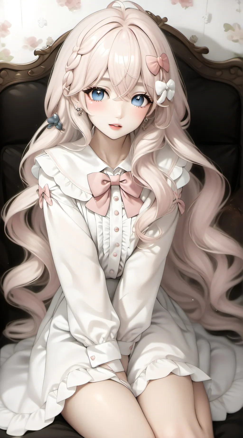 ai character: Sakura background