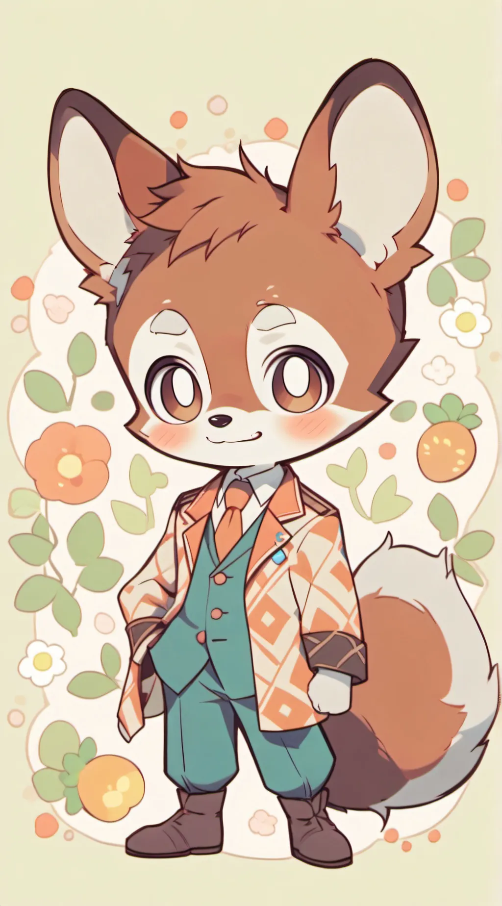 ai character: Zootopia background