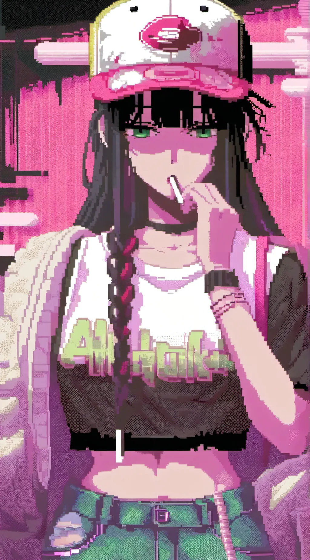 ai character: Luna background