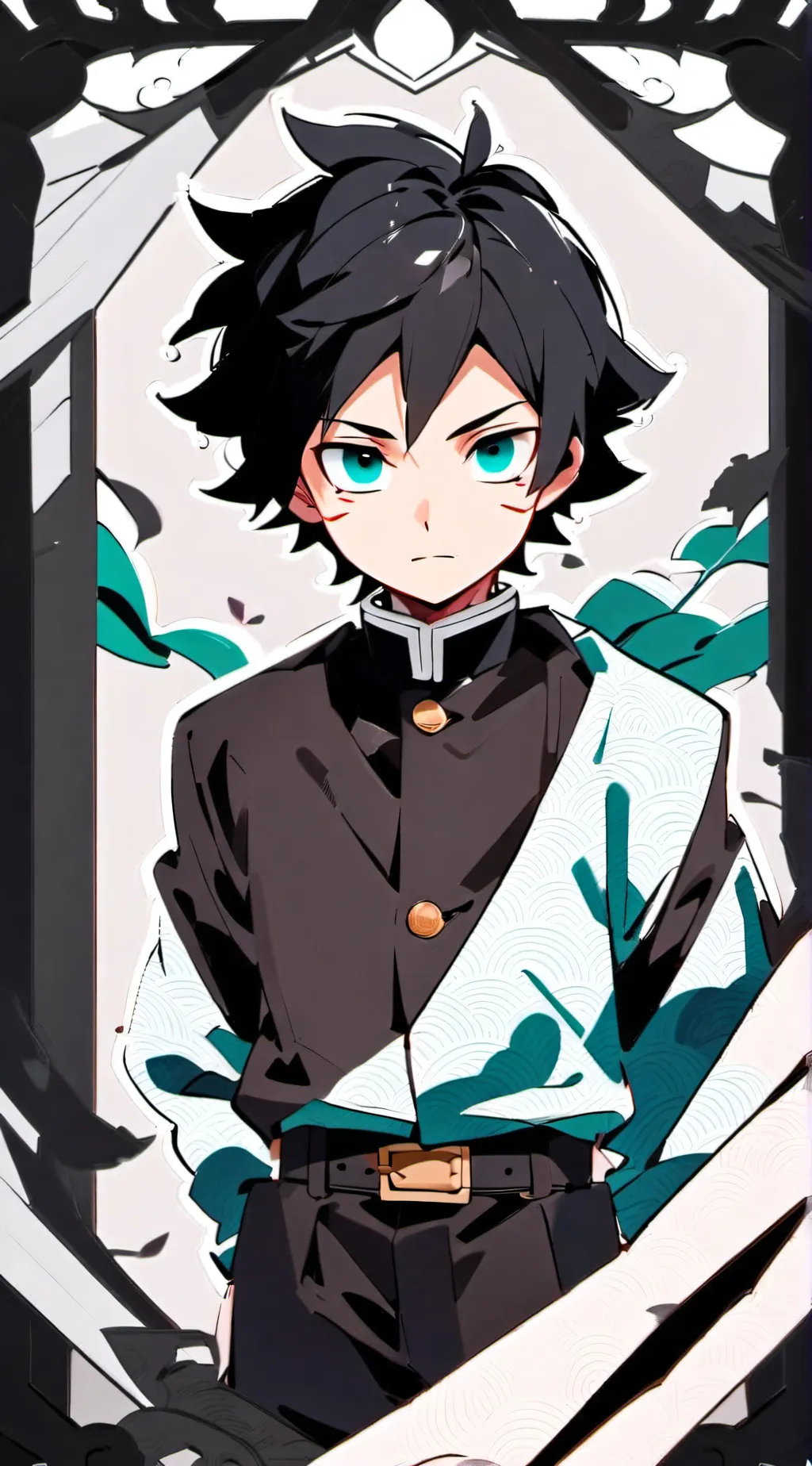 ai character: giyuu background