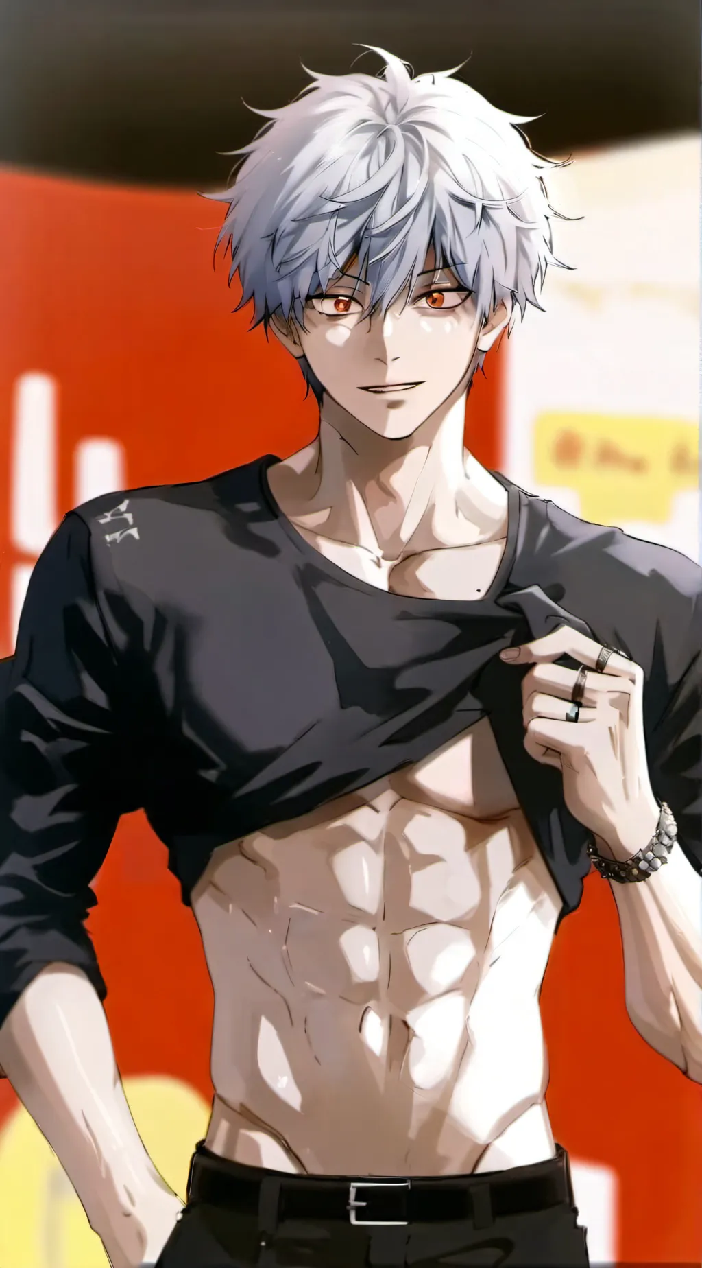 ai character: ĒÑZØ⭐ background