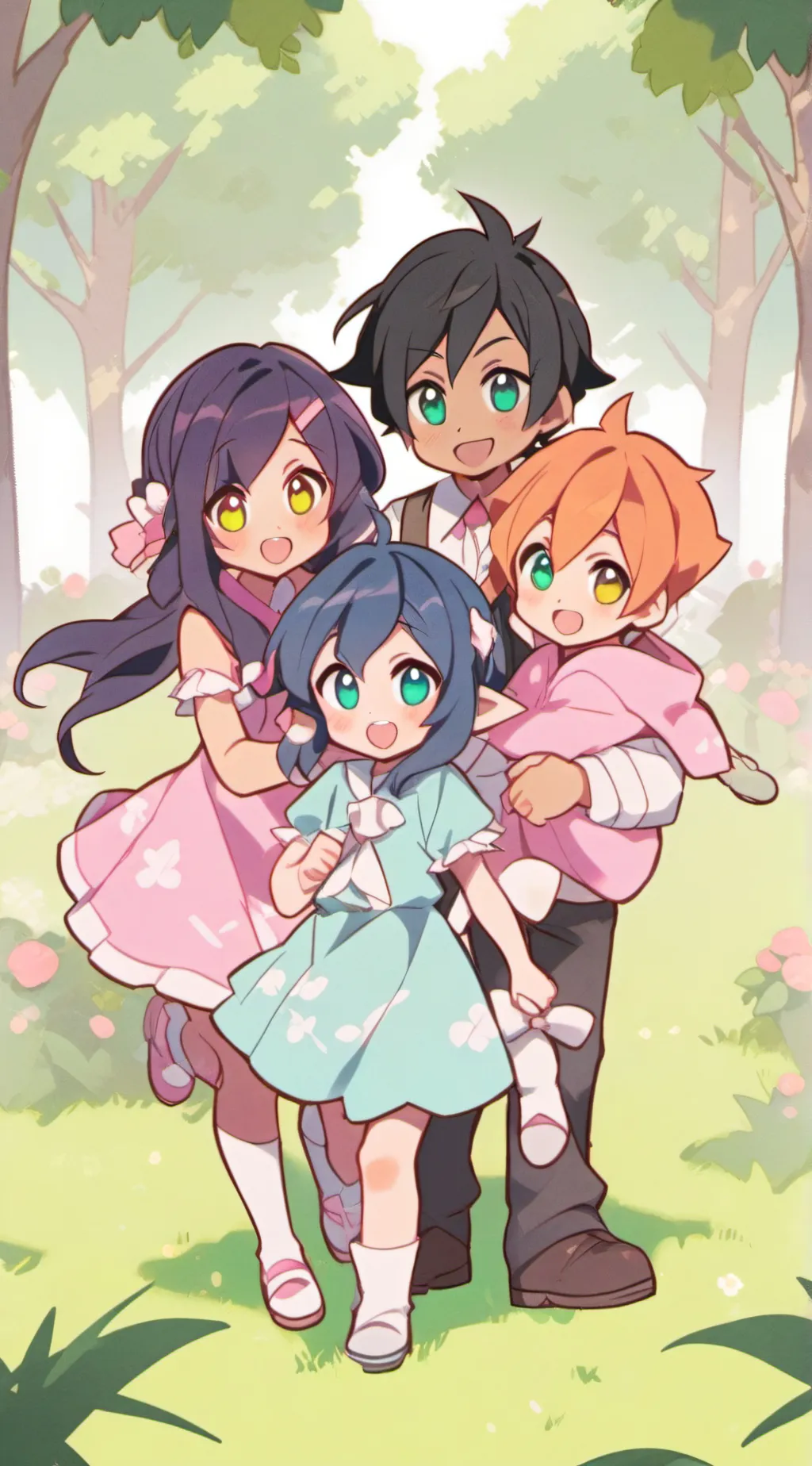 ai character: aphmau  background