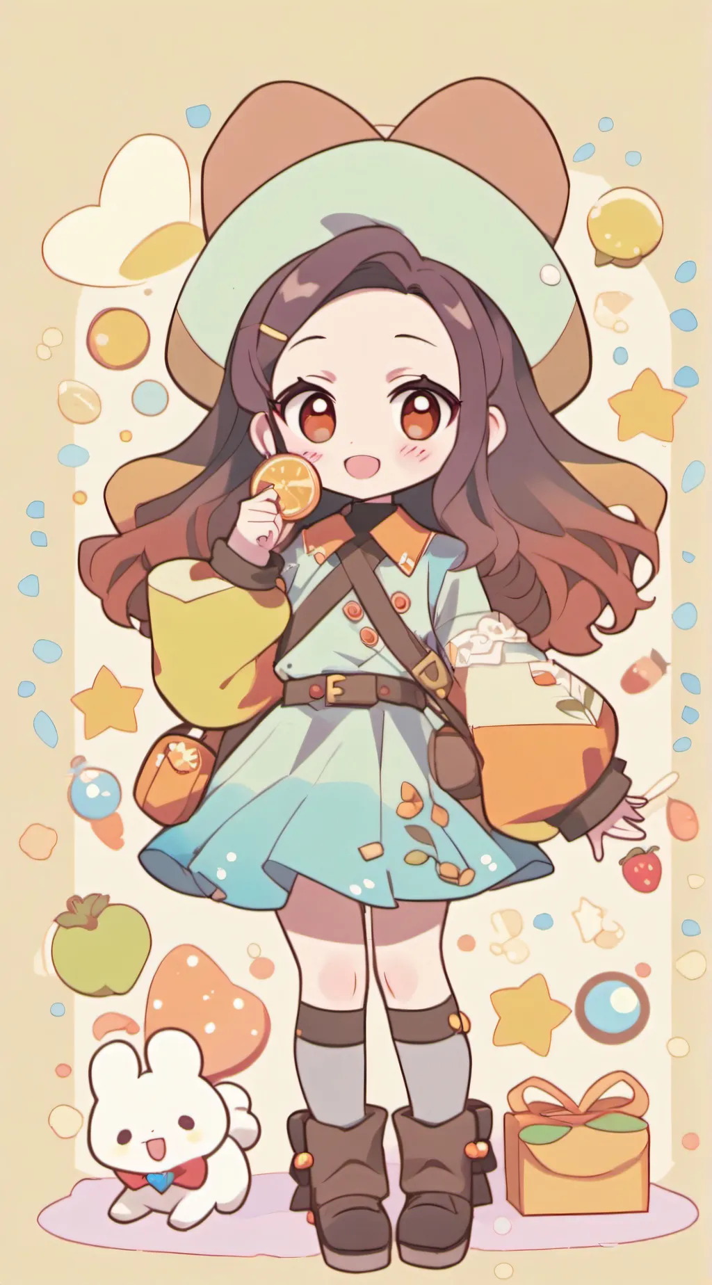 ai character: Nezuko Kamado💞 background