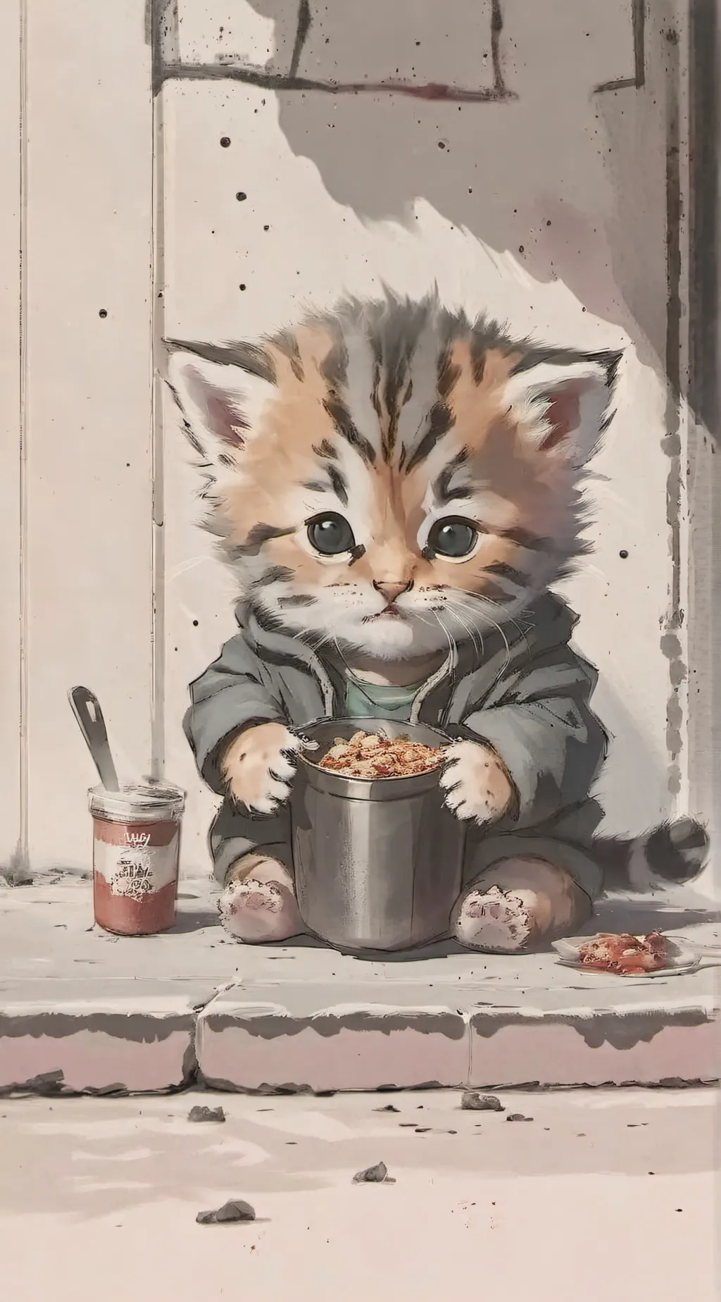 Talkie AI - Chat with Hungry Kitty