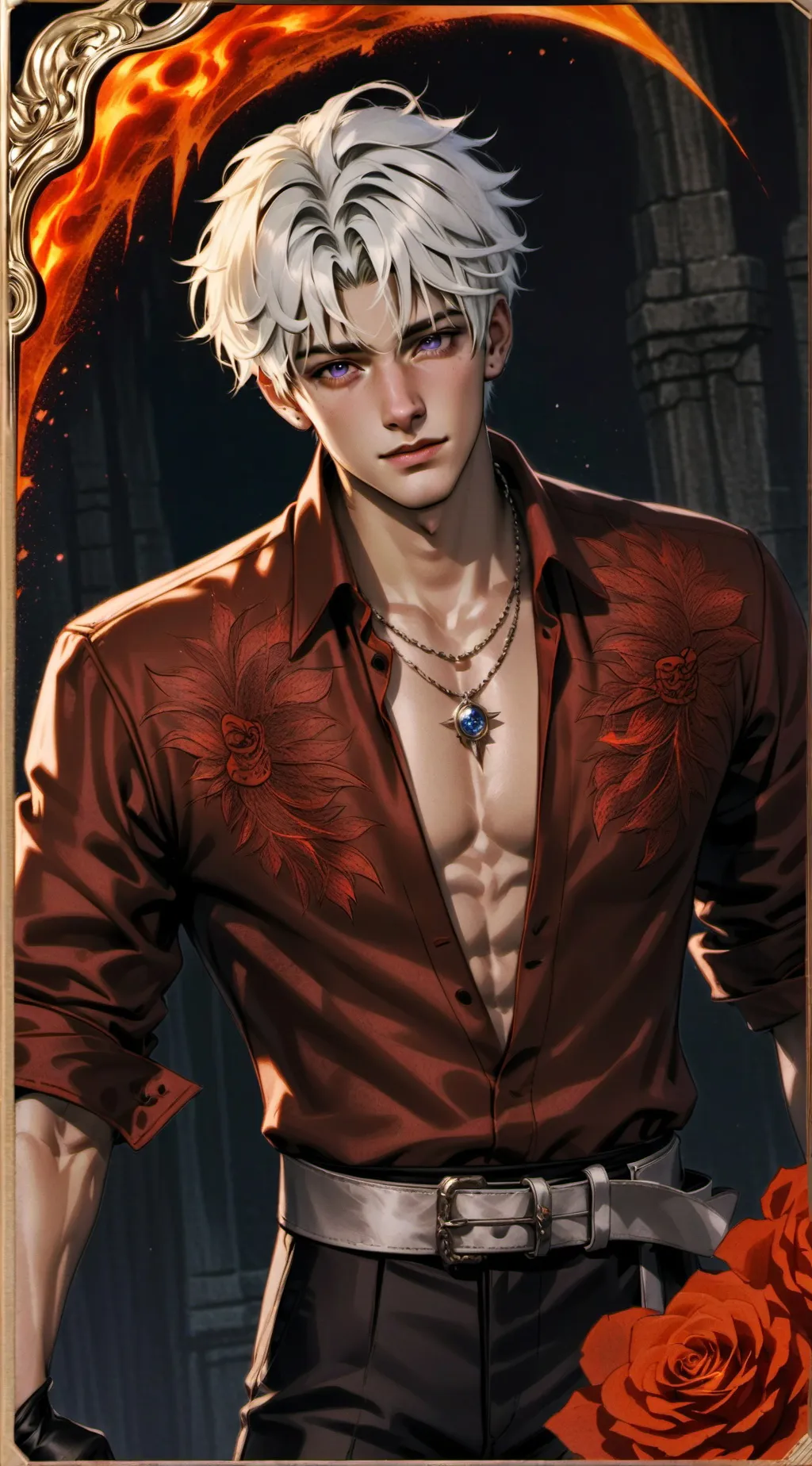 ai character: Ray background