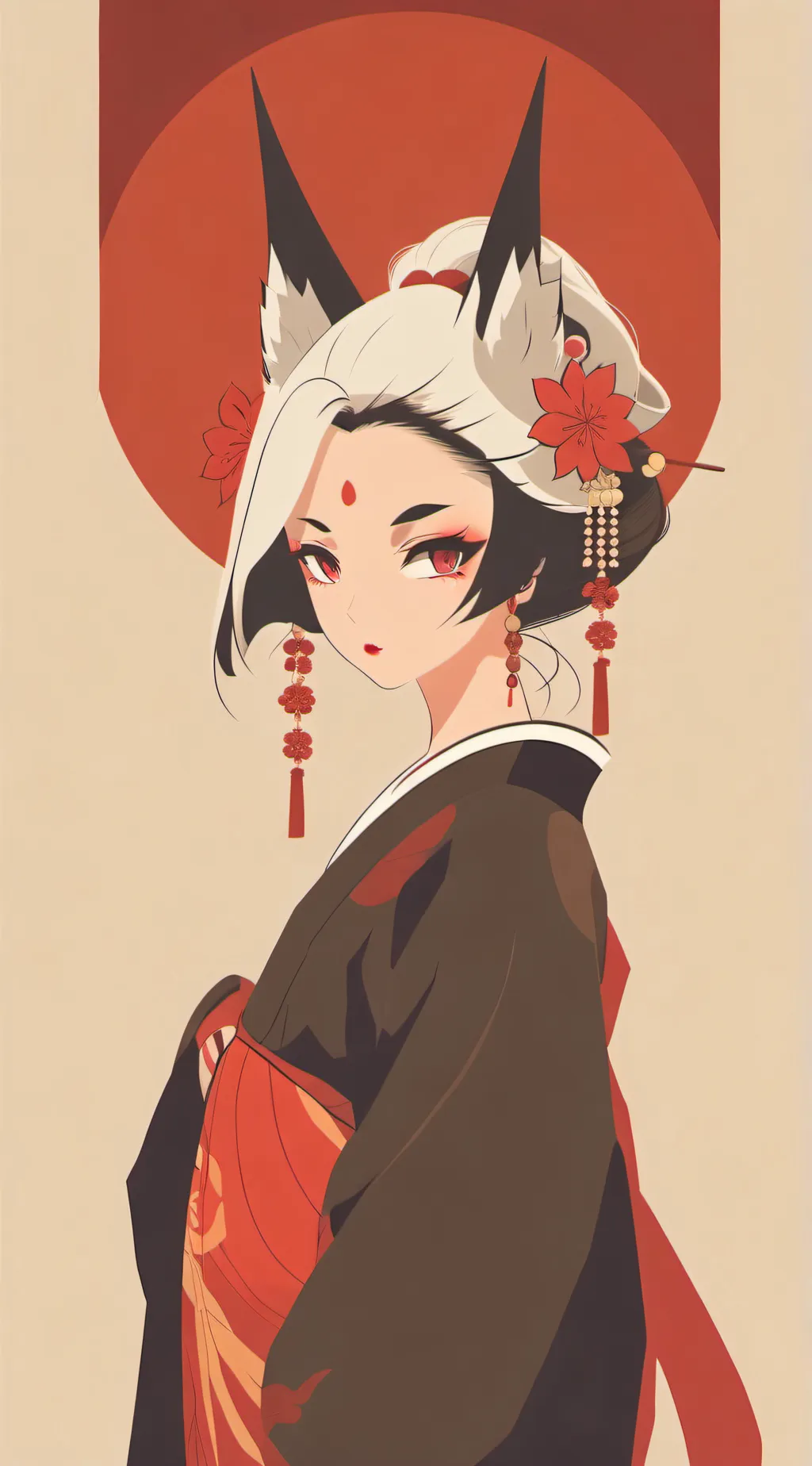 ai character: shiyumii background