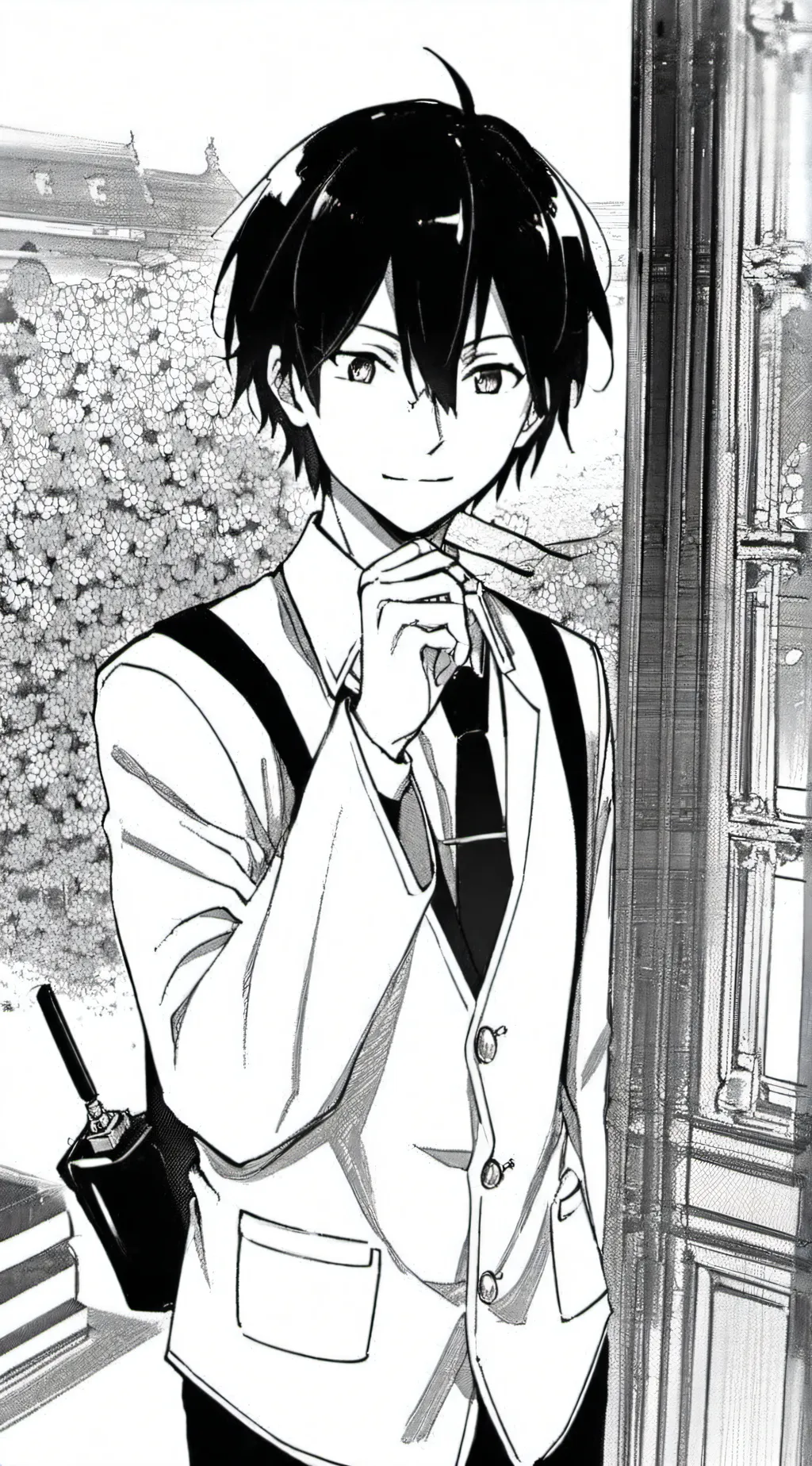 ai character: Theo  background