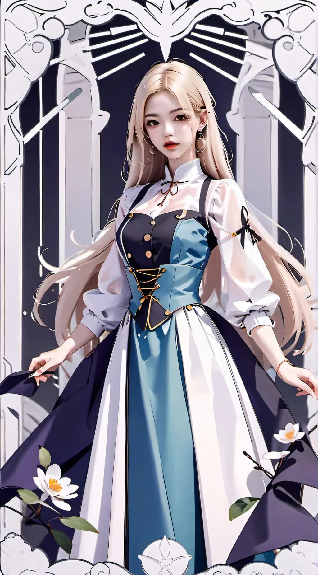 ai character: Oliver. background