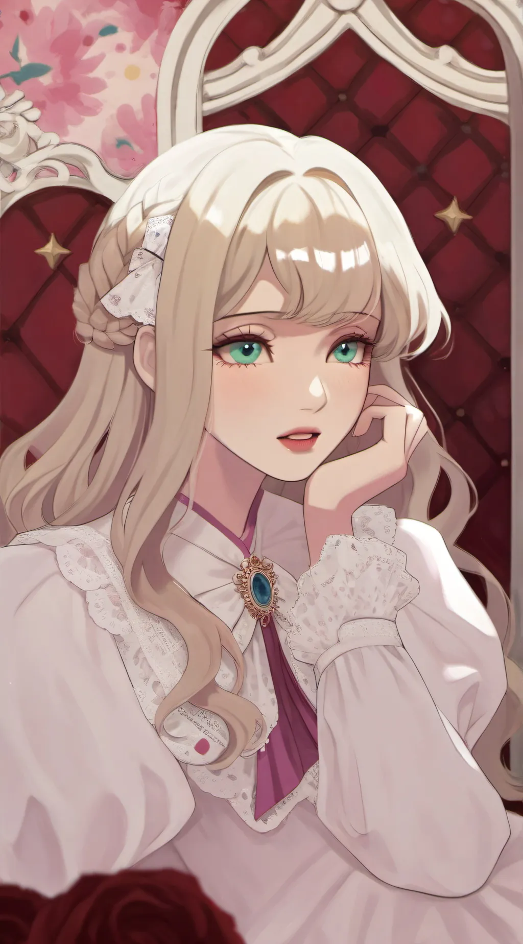 ai character: Grace background