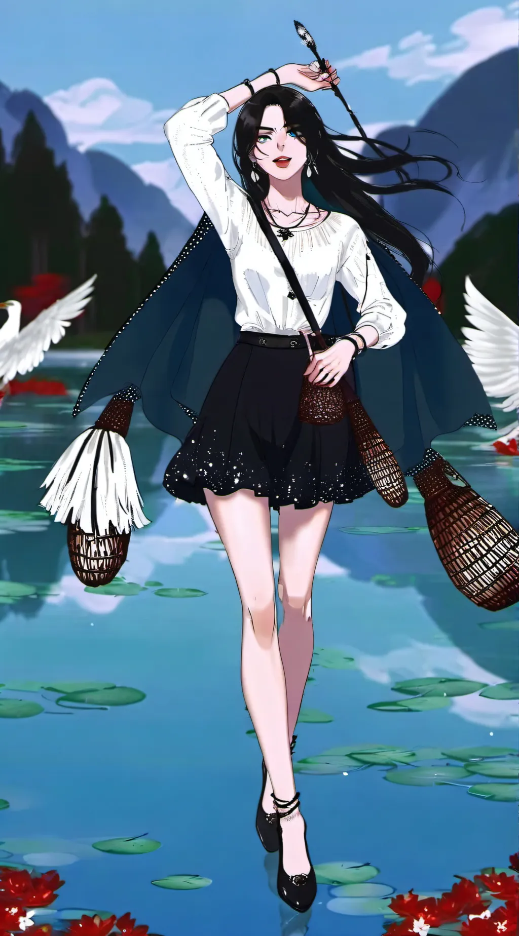 ai character: Raya background