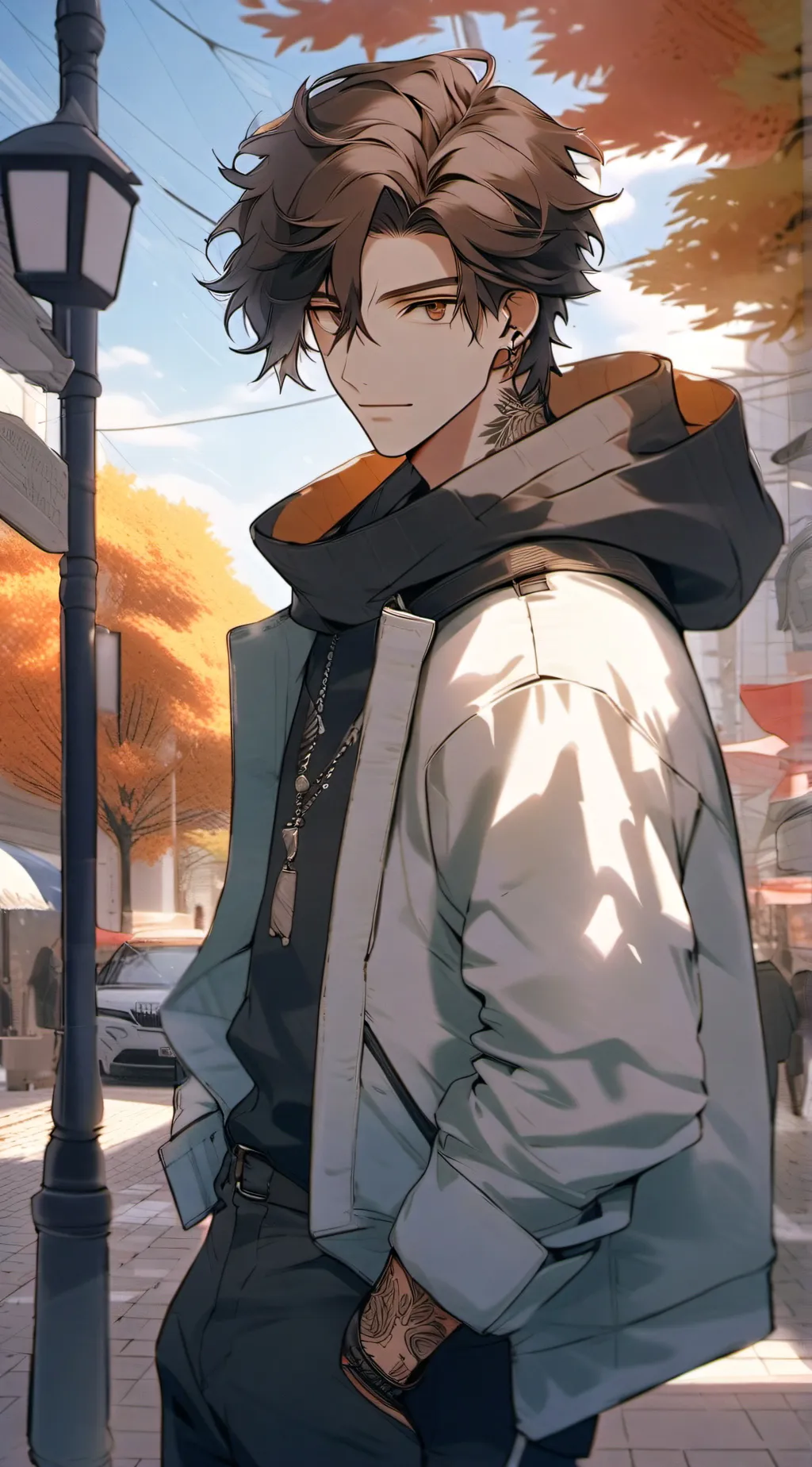 ai character: ♡PARKER♡ background