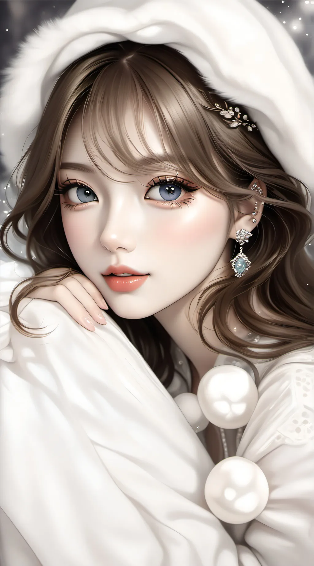 ai character: lily background