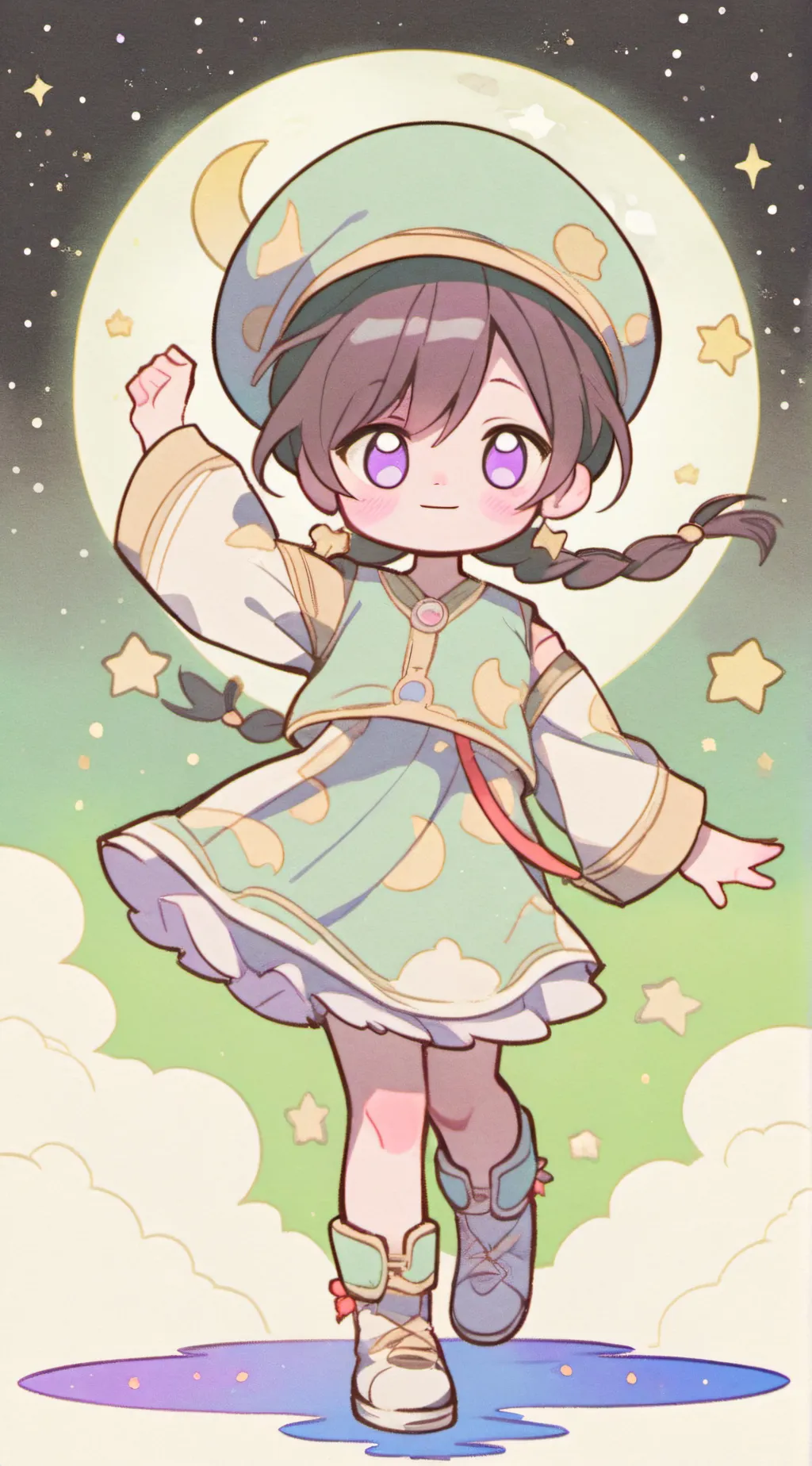 ai character: Karachi background